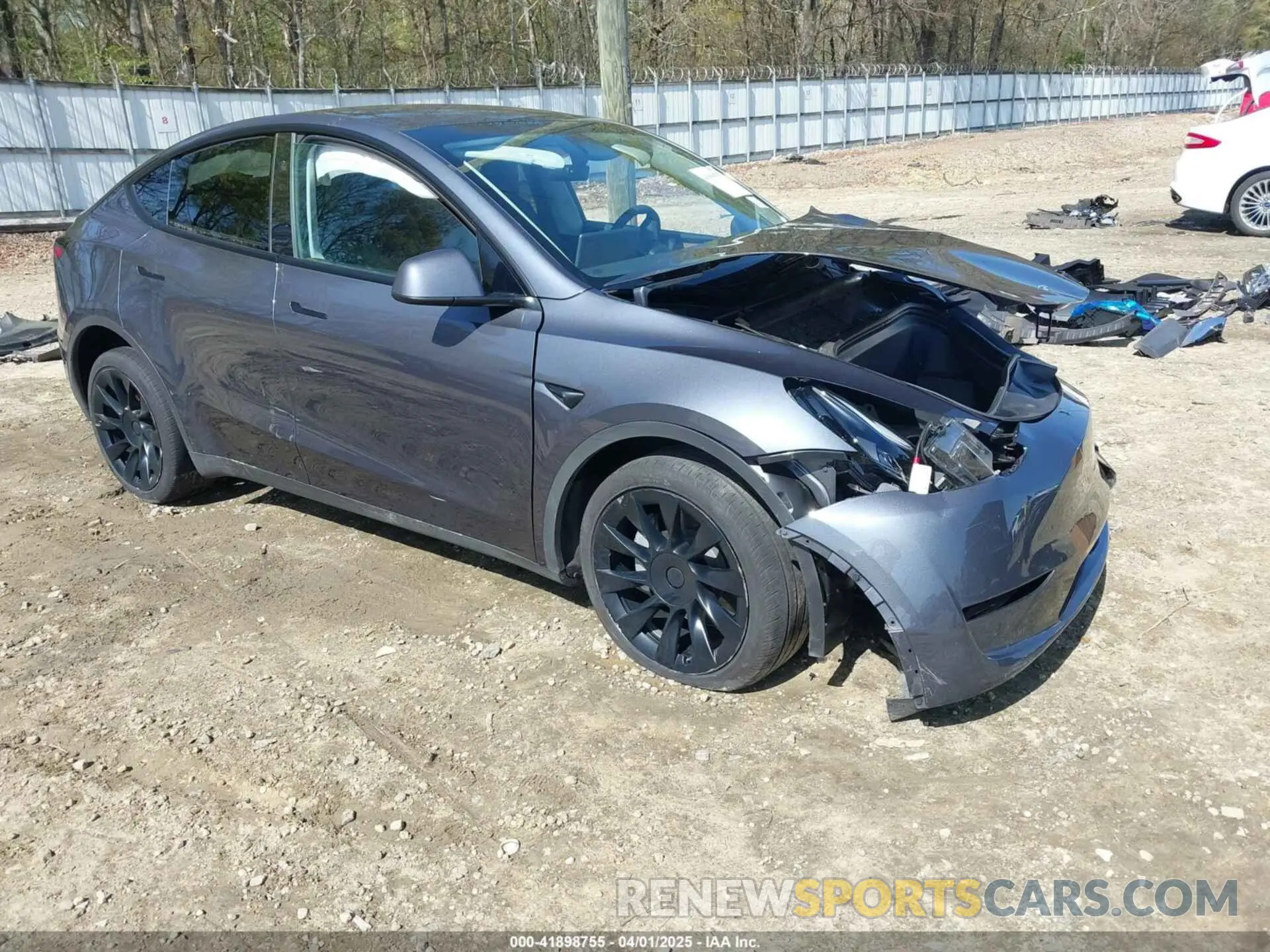 1 Фотография поврежденного автомобиля 7SAYGDEE9PA171190 TESLA MODEL Y 2023