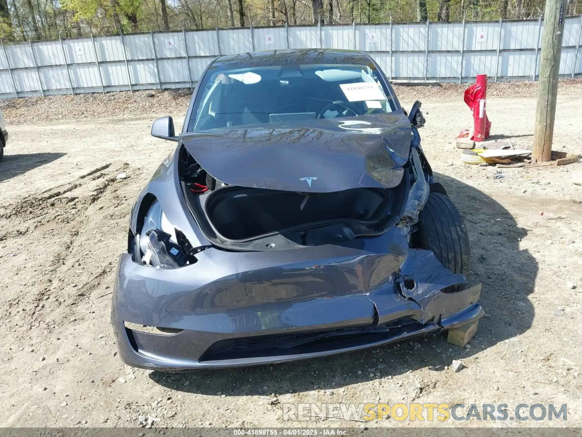 13 Фотография поврежденного автомобиля 7SAYGDEE9PA171190 TESLA MODEL Y 2023