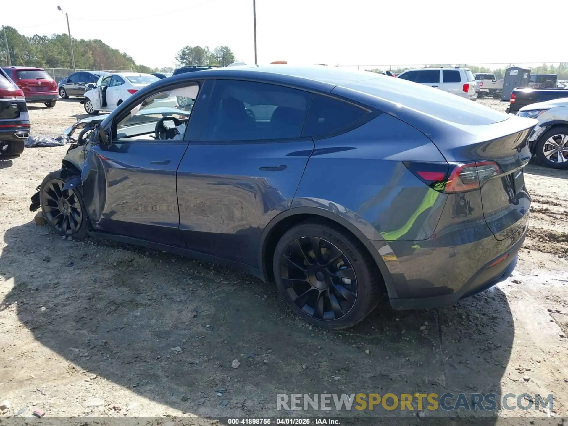 3 Фотография поврежденного автомобиля 7SAYGDEE9PA171190 TESLA MODEL Y 2023