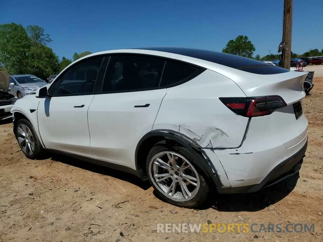 2 Photograph of a damaged car 7SAYGDEE9PA173439 TESLA MODEL Y 2023