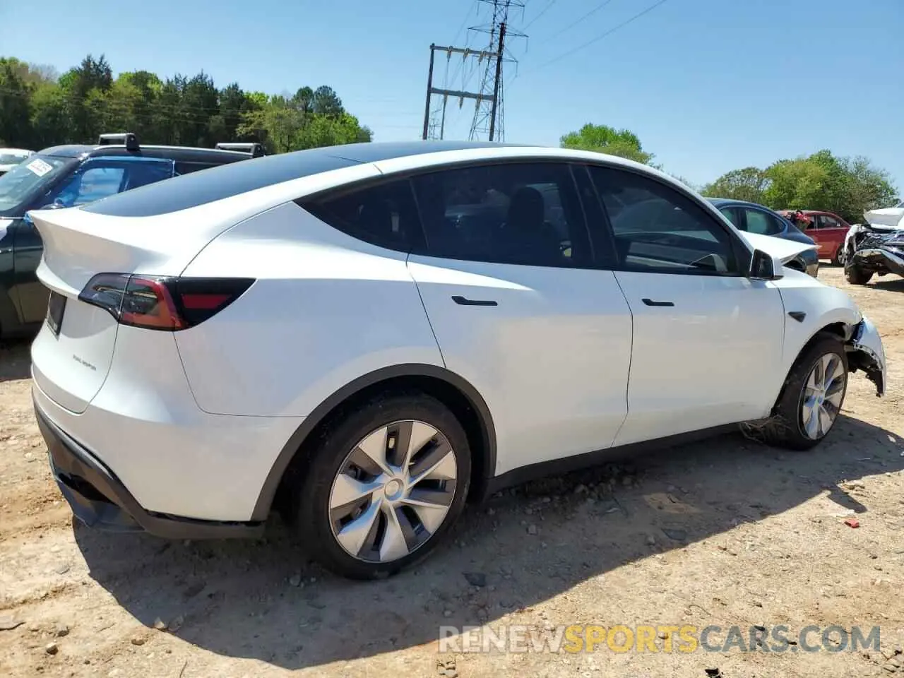 3 Photograph of a damaged car 7SAYGDEE9PA173439 TESLA MODEL Y 2023