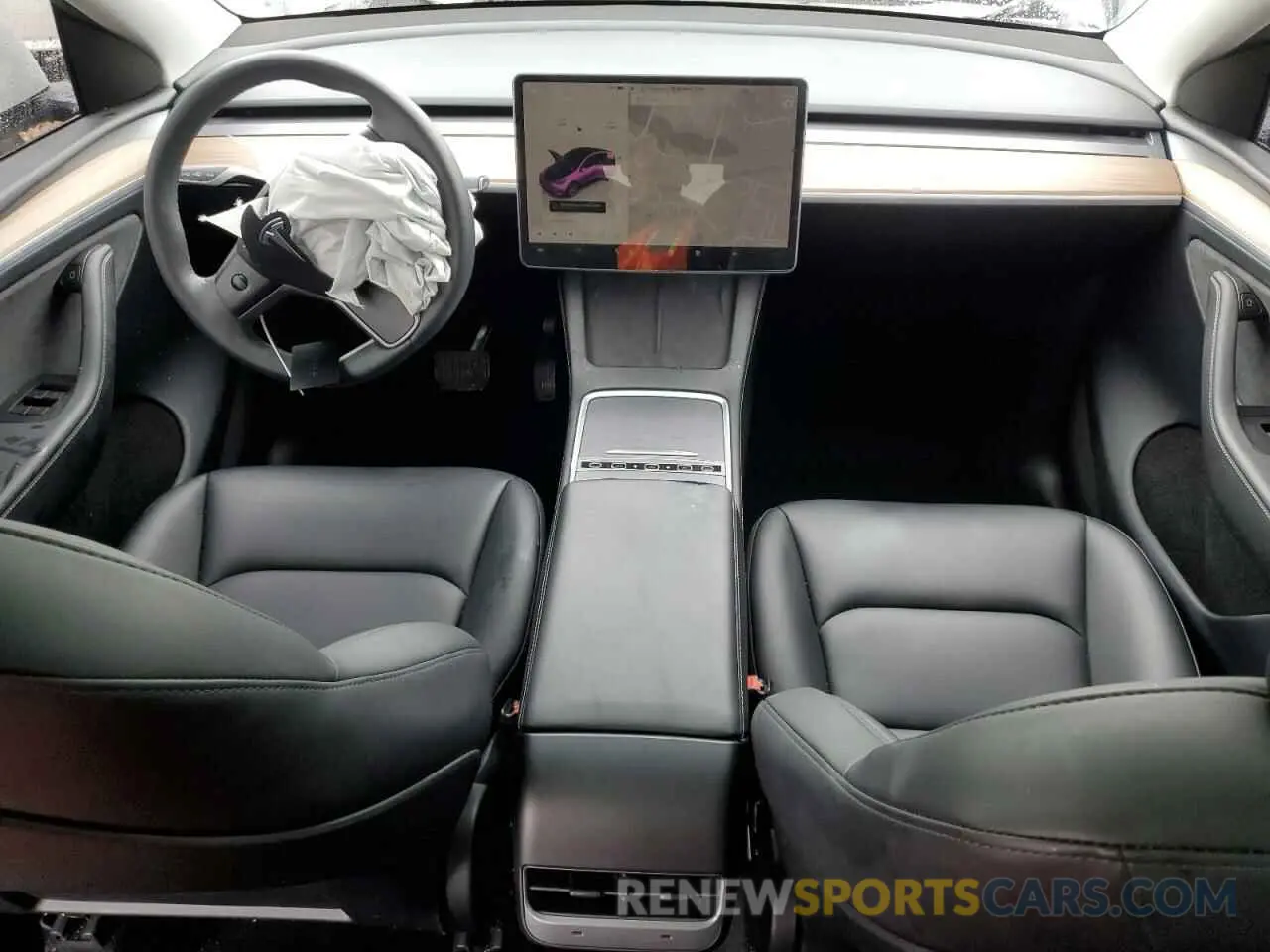 8 Photograph of a damaged car 7SAYGDEE9PA173439 TESLA MODEL Y 2023