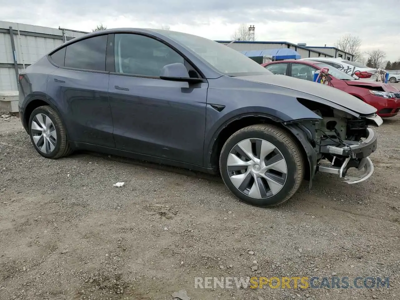 4 Photograph of a damaged car 7SAYGDEE9PA178284 TESLA MODEL Y 2023