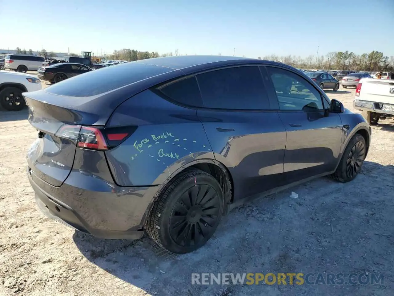 3 Photograph of a damaged car 7SAYGDEE9PA180293 TESLA MODEL Y 2023