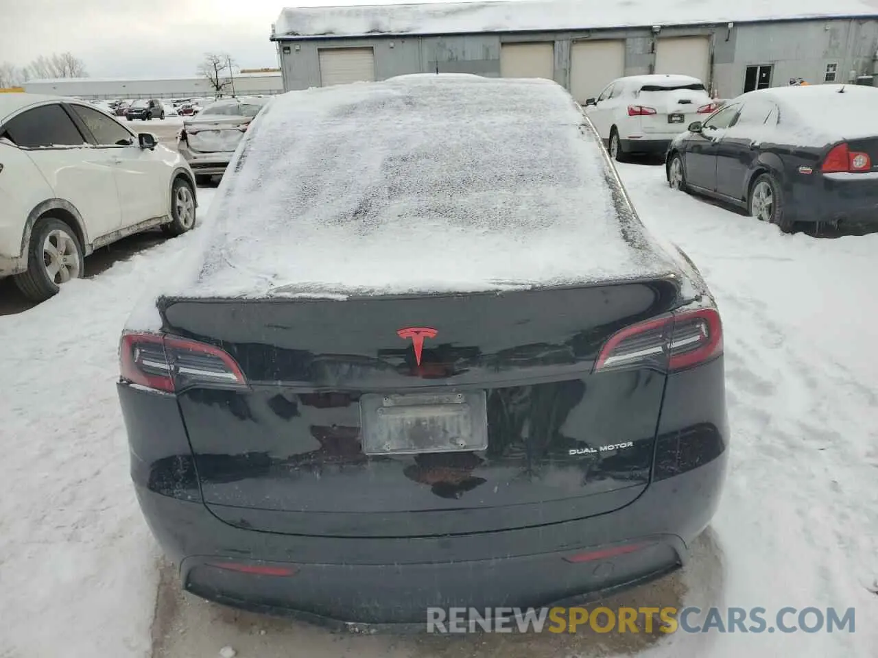 6 Фотография поврежденного автомобиля 7SAYGDEE9PA181525 TESLA MODEL Y 2023