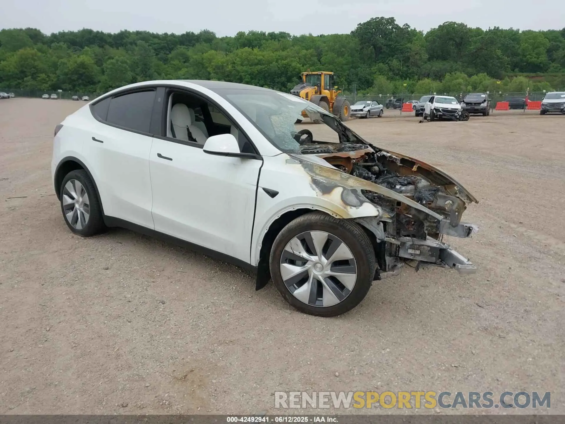 1 Photograph of a damaged car 7SAYGDEE9PA193528 TESLA MODEL Y 2023