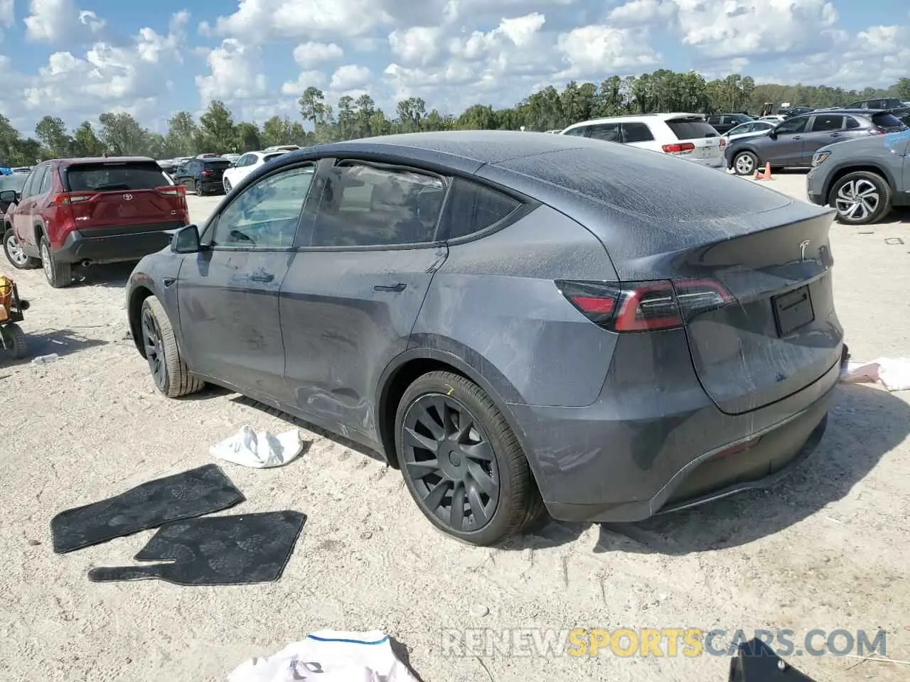2 Фотография поврежденного автомобиля 7SAYGDEE9PA208772 TESLA MODEL Y 2023