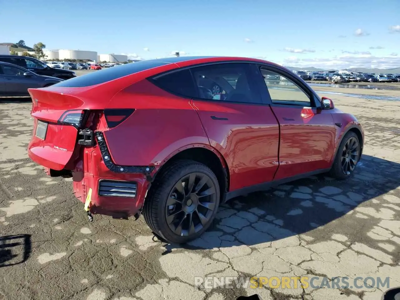 3 Photograph of a damaged car 7SAYGDEE9PF627238 TESLA MODEL Y 2023