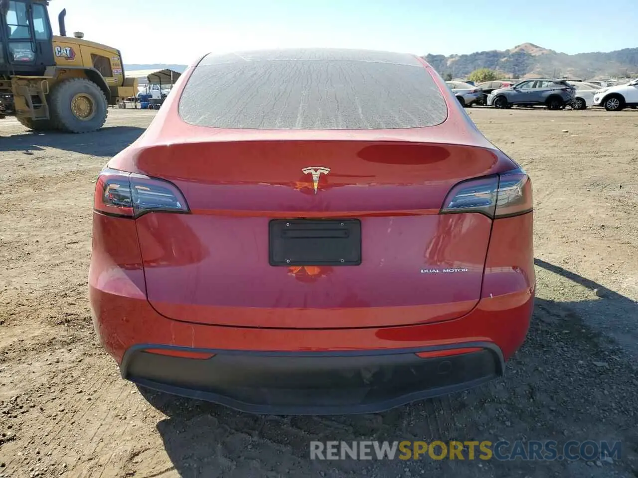 6 Photograph of a damaged car 7SAYGDEE9PF628437 TESLA MODEL Y 2023