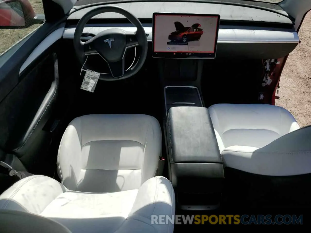 8 Photograph of a damaged car 7SAYGDEE9PF628437 TESLA MODEL Y 2023