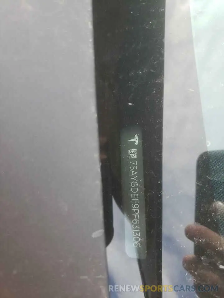 13 Photograph of a damaged car 7SAYGDEE9PF631306 TESLA MODEL Y 2023