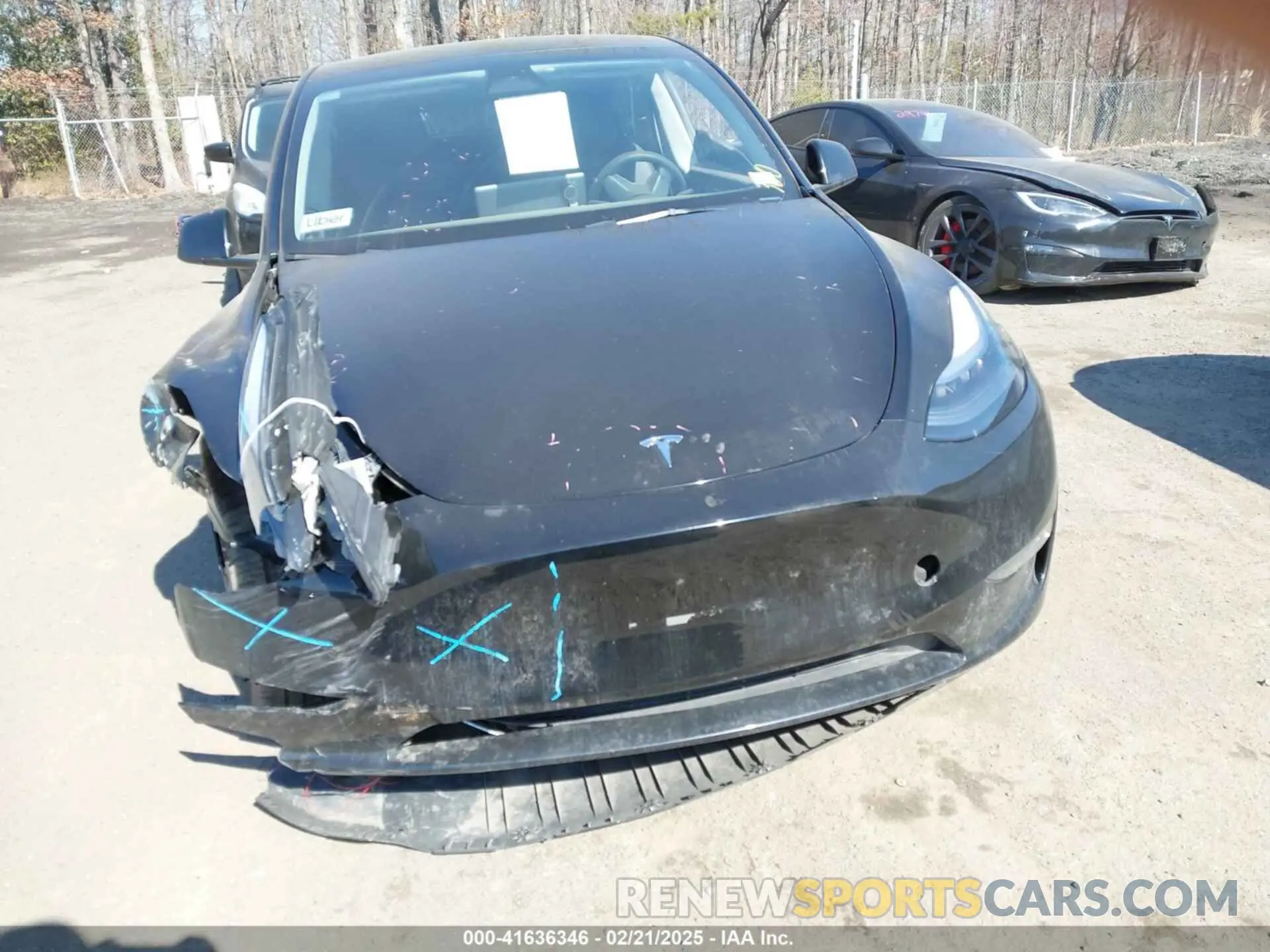 12 Фотография поврежденного автомобиля 7SAYGDEE9PF639969 TESLA MODEL Y 2023