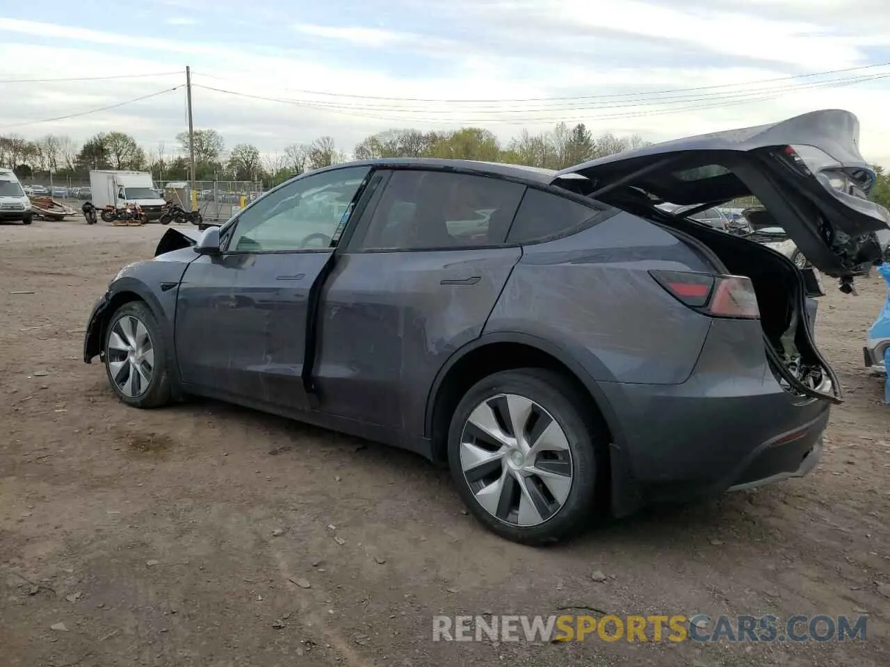 2 Фотография поврежденного автомобиля 7SAYGDEE9PF685530 TESLA MODEL Y 2023