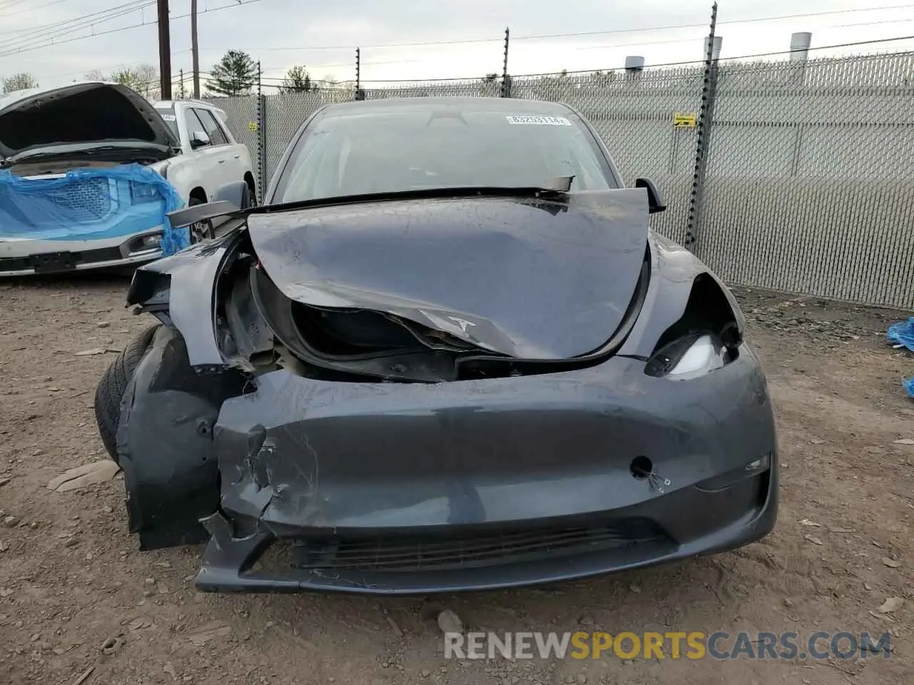 5 Фотография поврежденного автомобиля 7SAYGDEE9PF685530 TESLA MODEL Y 2023
