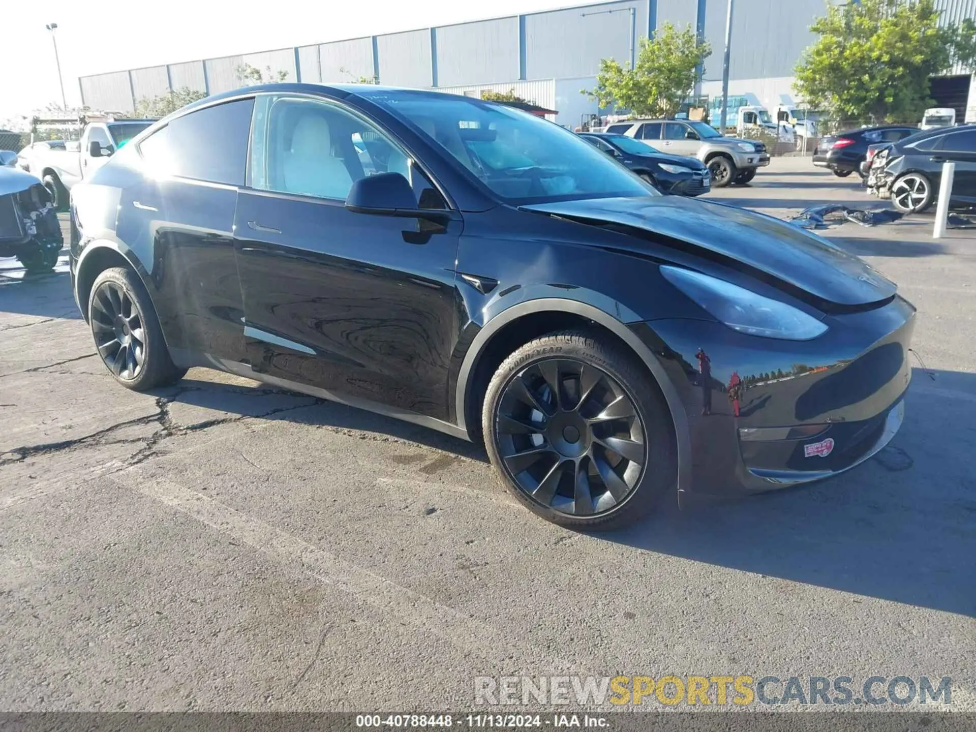 1 Photograph of a damaged car 7SAYGDEE9PF787698 TESLA MODEL Y 2023