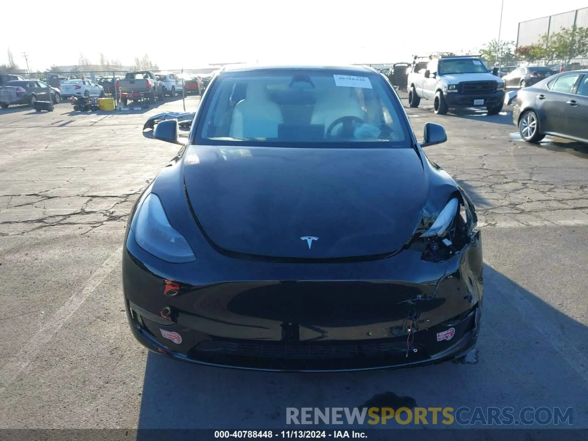12 Photograph of a damaged car 7SAYGDEE9PF787698 TESLA MODEL Y 2023