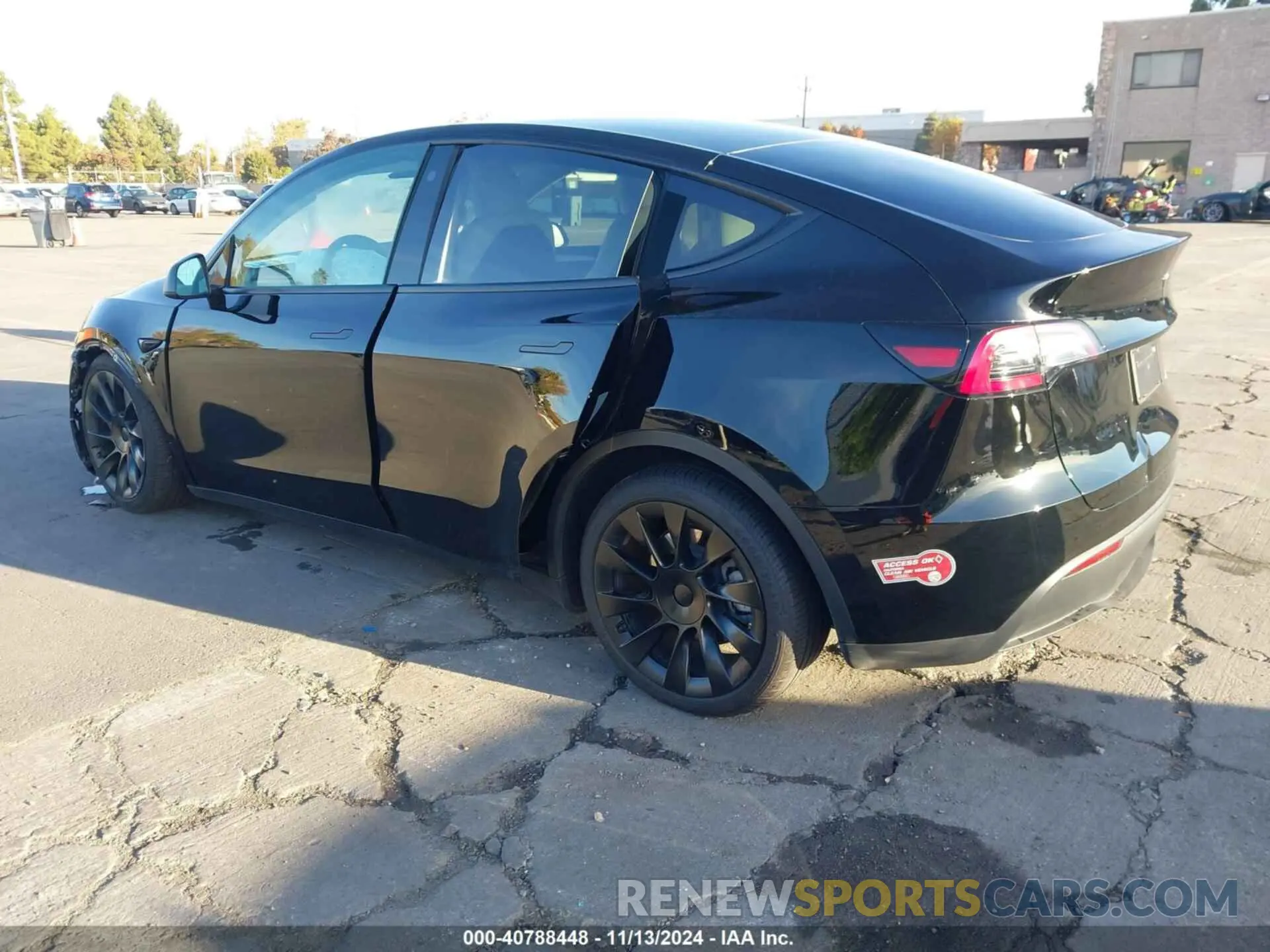 3 Photograph of a damaged car 7SAYGDEE9PF787698 TESLA MODEL Y 2023