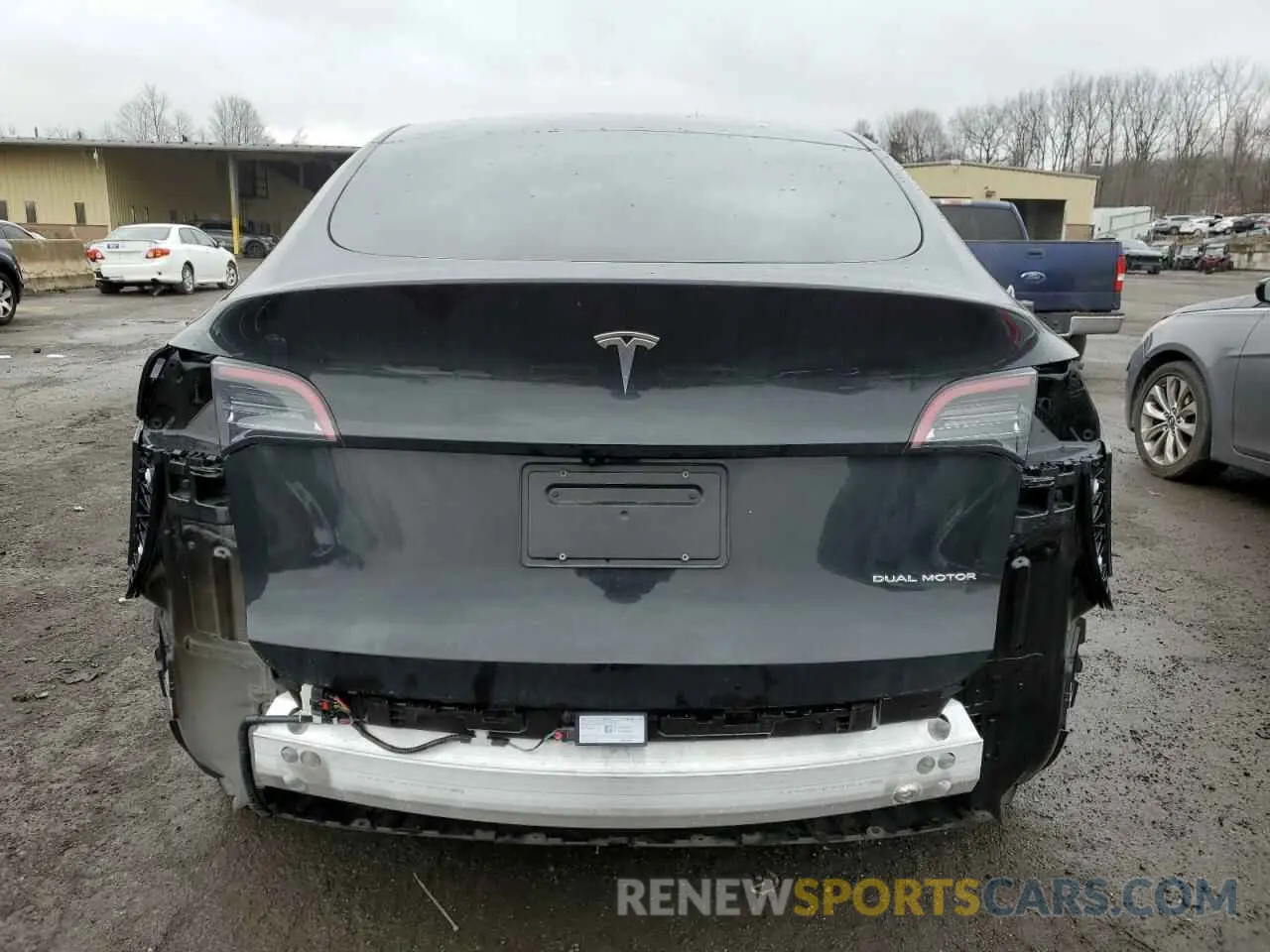 6 Фотография поврежденного автомобиля 7SAYGDEE9PF845888 TESLA MODEL Y 2023