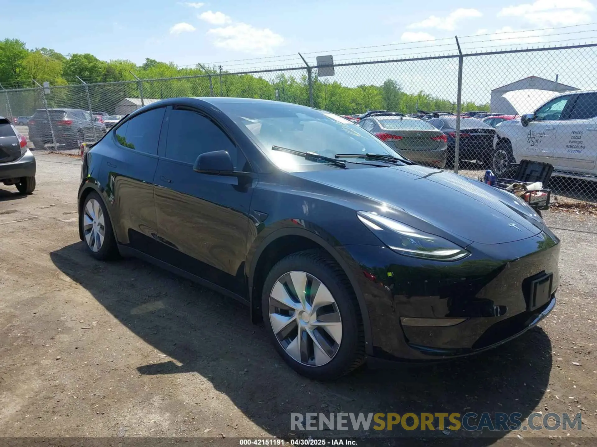 1 Фотография поврежденного автомобиля 7SAYGDEE9PF850881 TESLA MODEL Y 2023