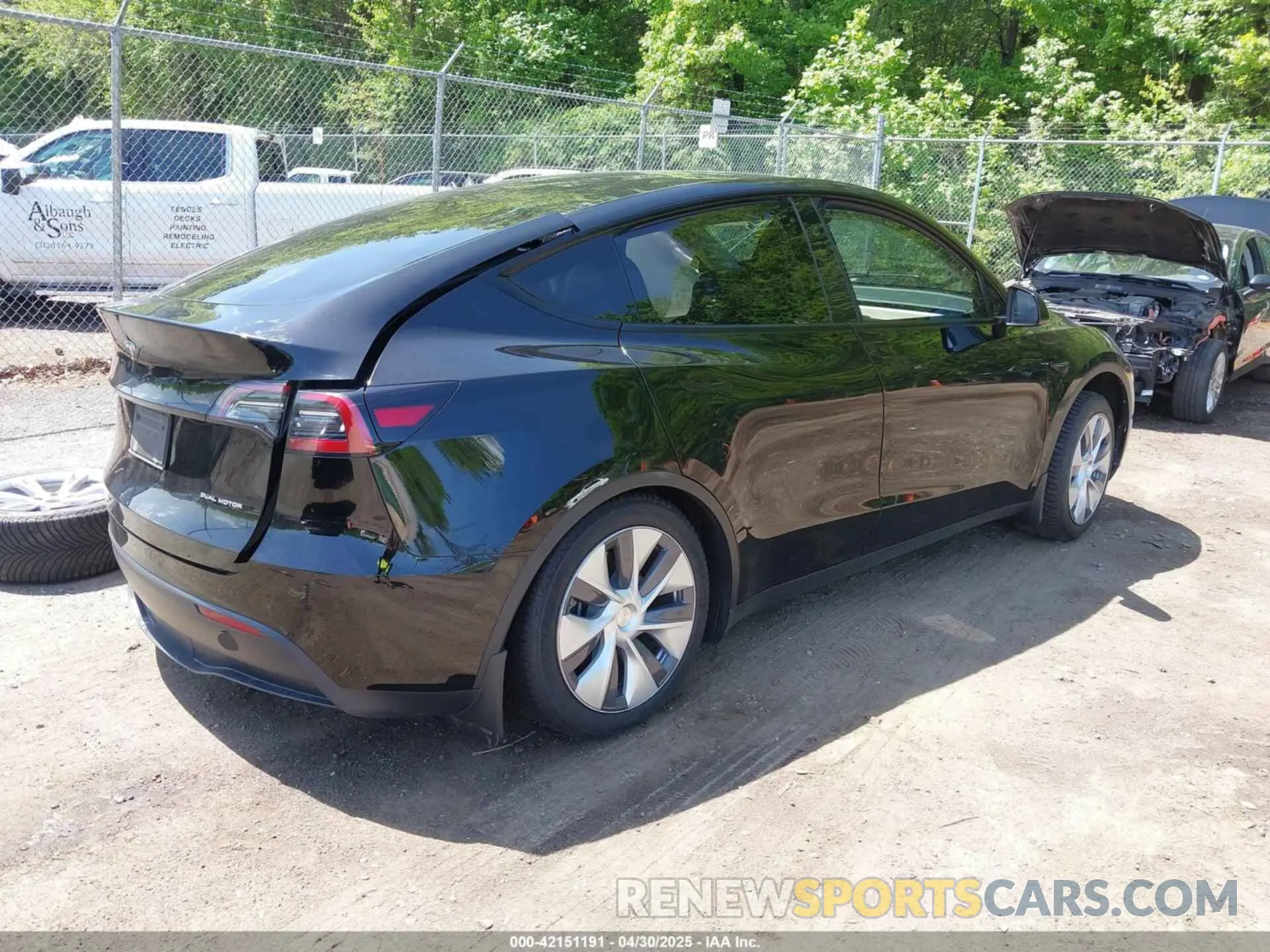 4 Фотография поврежденного автомобиля 7SAYGDEE9PF850881 TESLA MODEL Y 2023