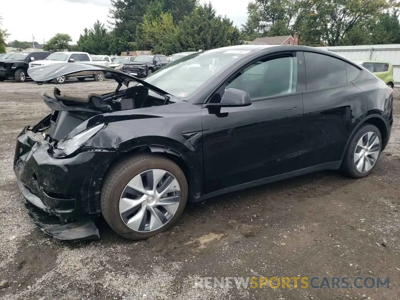 1 Фотография поврежденного автомобиля 7SAYGDEE9PF867955 TESLA MODEL Y 2023