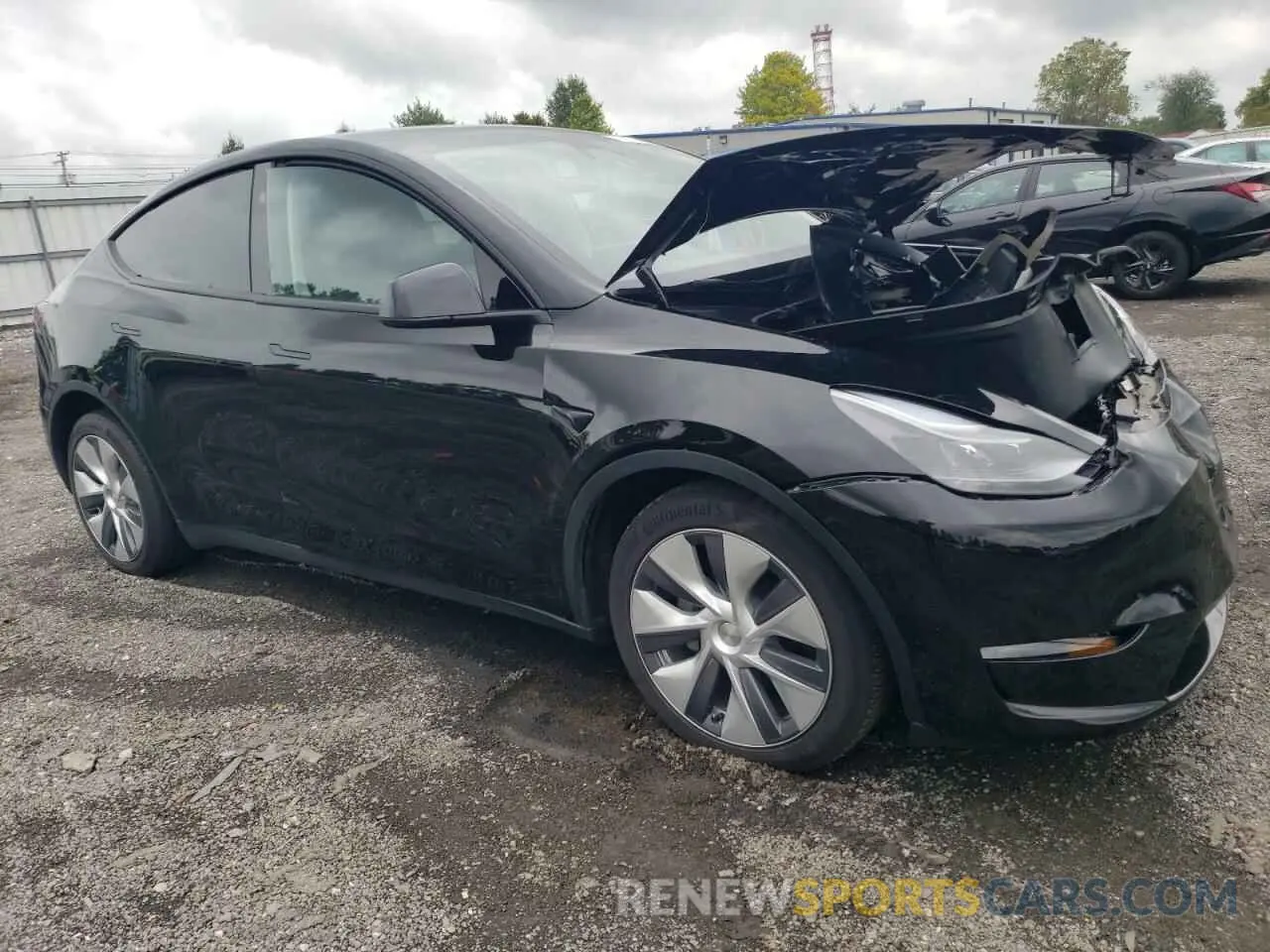 4 Фотография поврежденного автомобиля 7SAYGDEE9PF867955 TESLA MODEL Y 2023