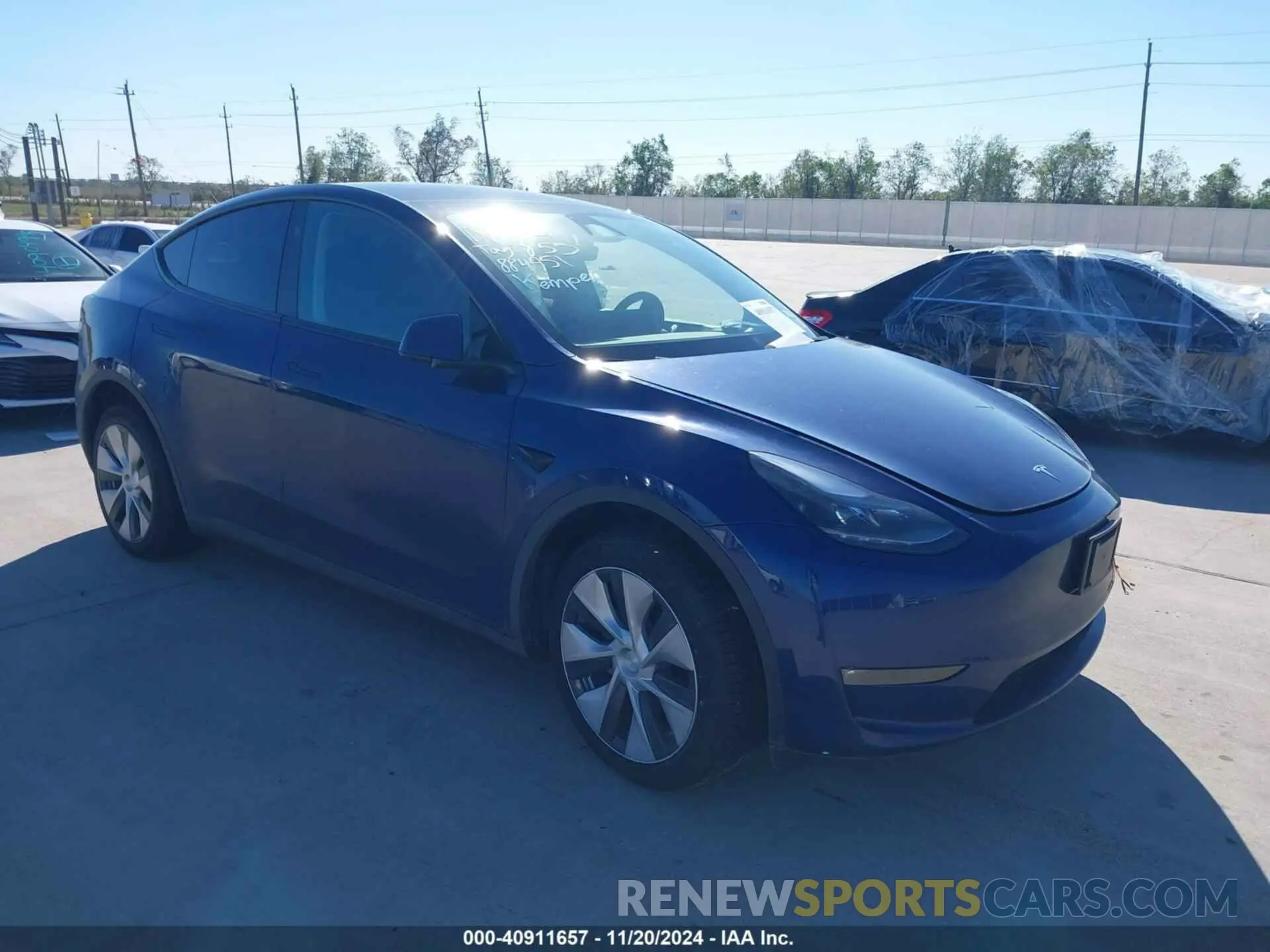 1 Фотография поврежденного автомобиля 7SAYGDEE9PF884951 TESLA MODEL Y 2023