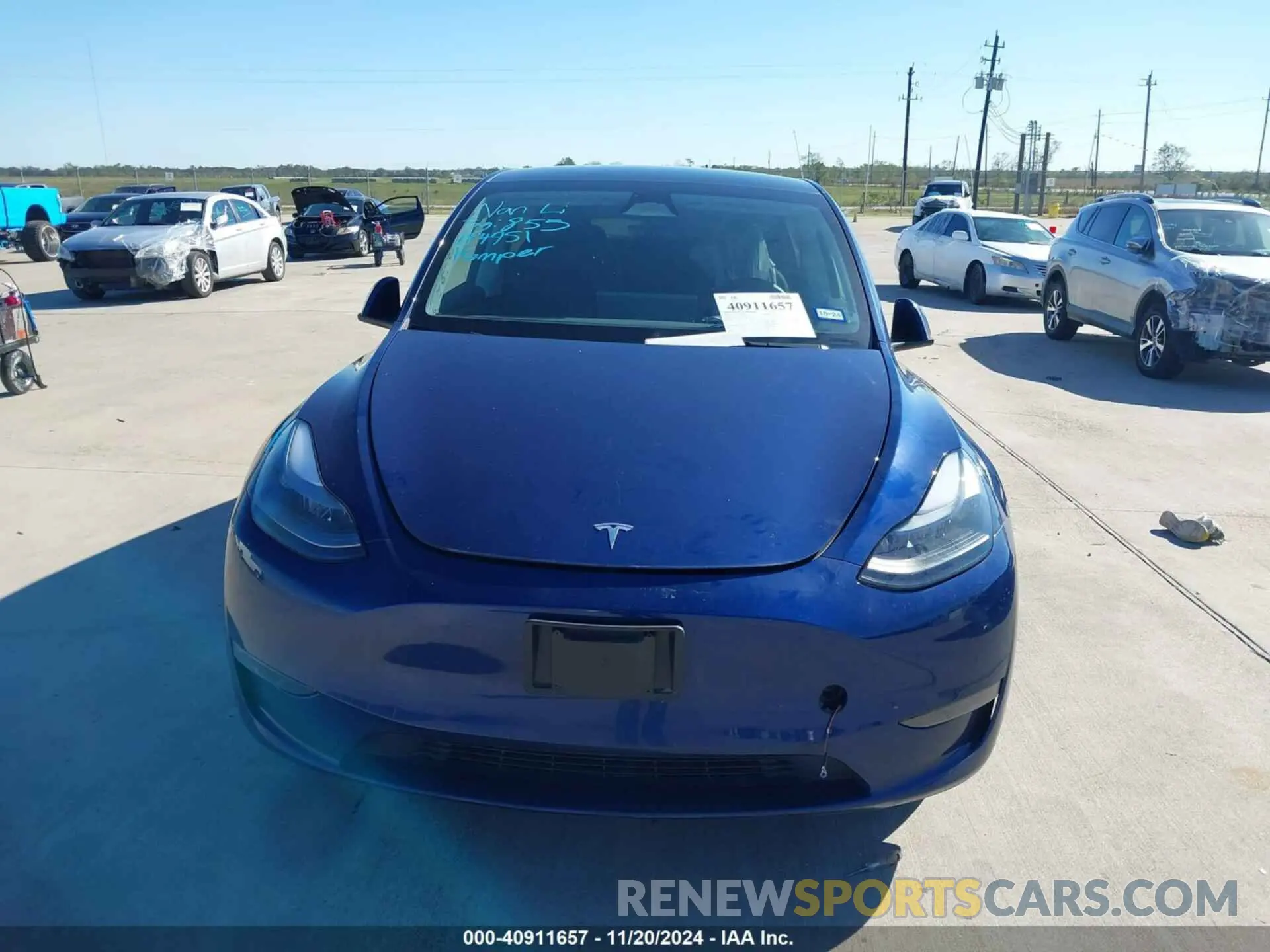 12 Фотография поврежденного автомобиля 7SAYGDEE9PF884951 TESLA MODEL Y 2023