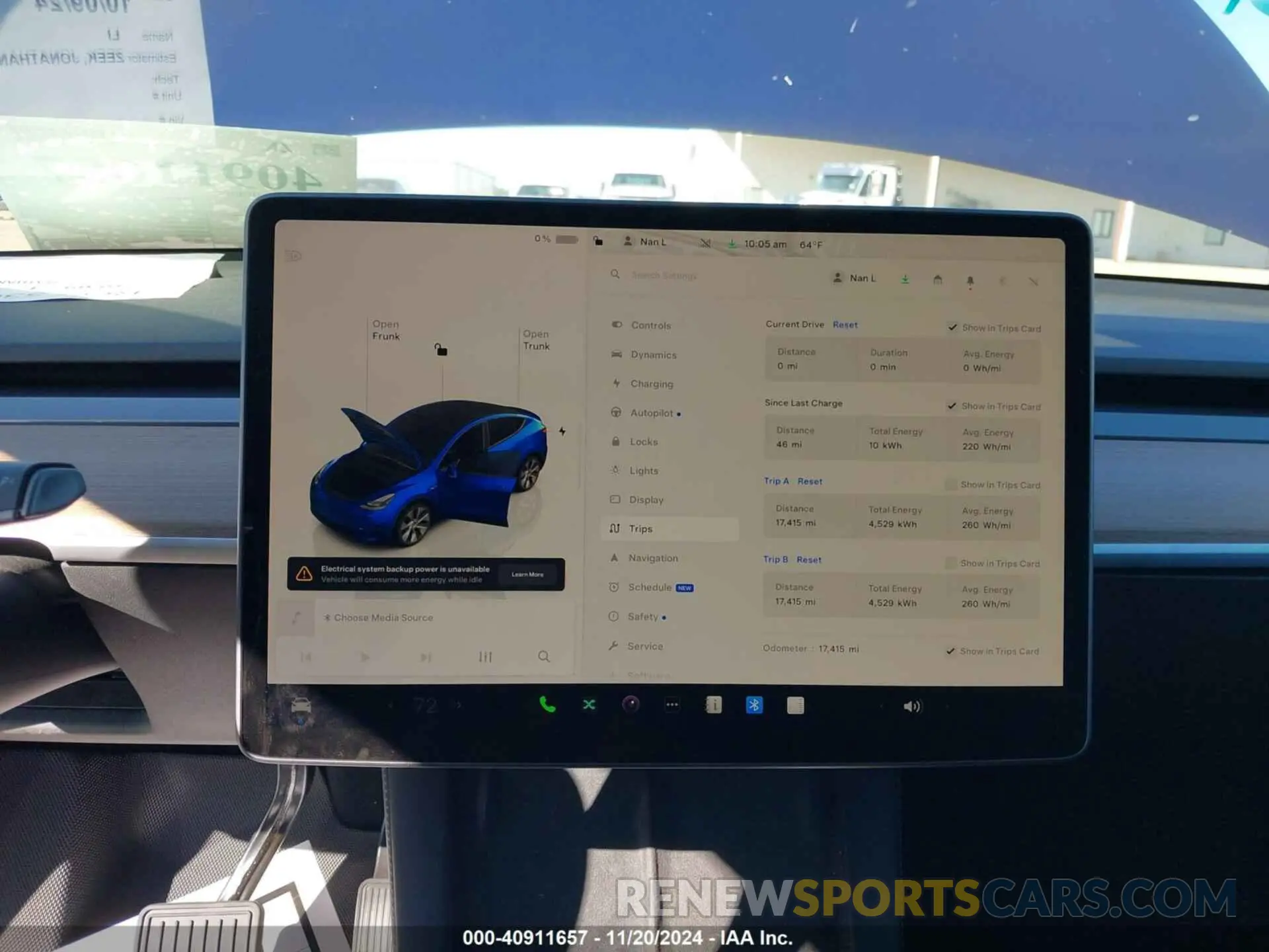 18 Фотография поврежденного автомобиля 7SAYGDEE9PF884951 TESLA MODEL Y 2023