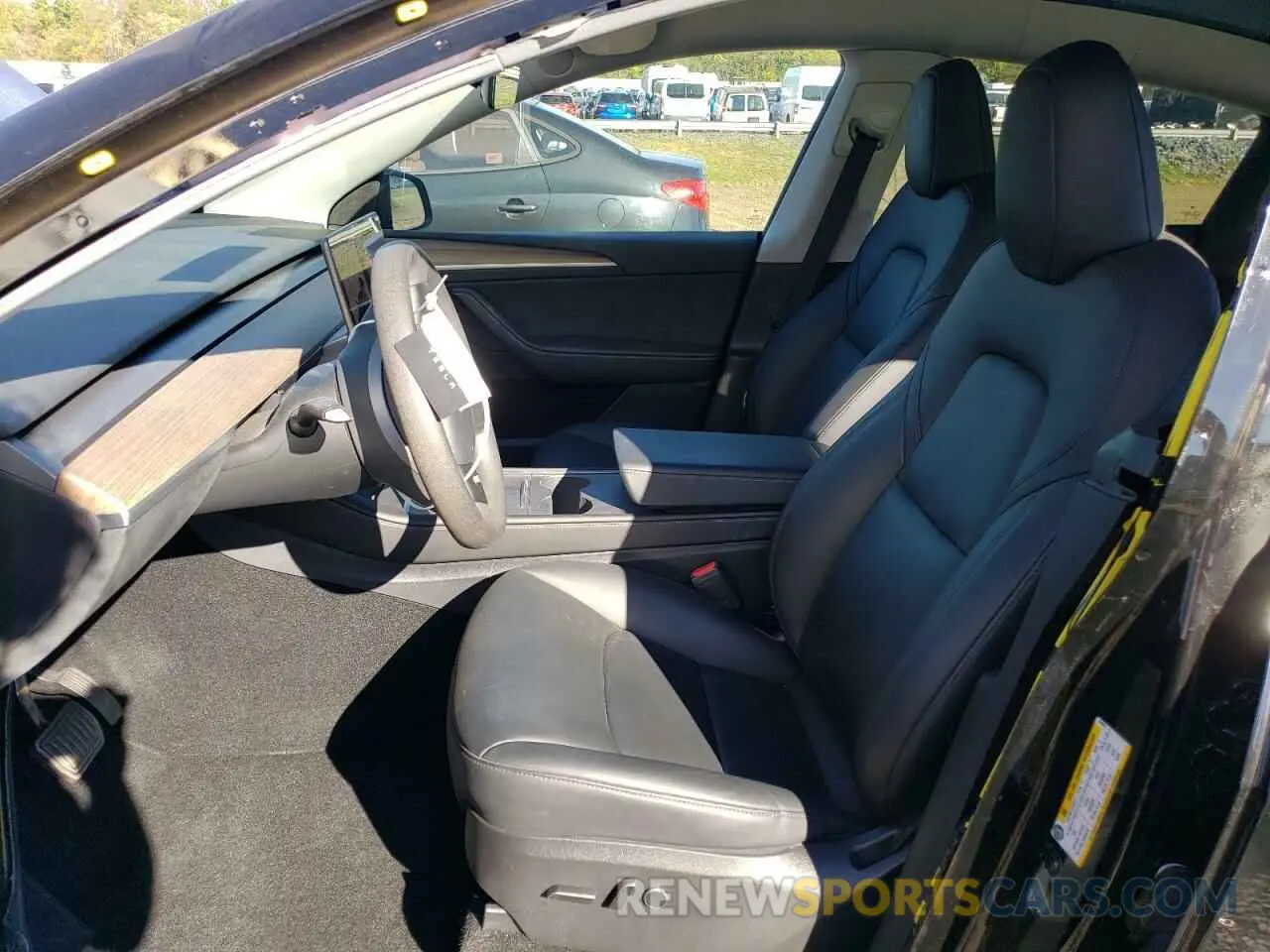 7 Фотография поврежденного автомобиля 7SAYGDEEXPA024036 TESLA MODEL Y 2023
