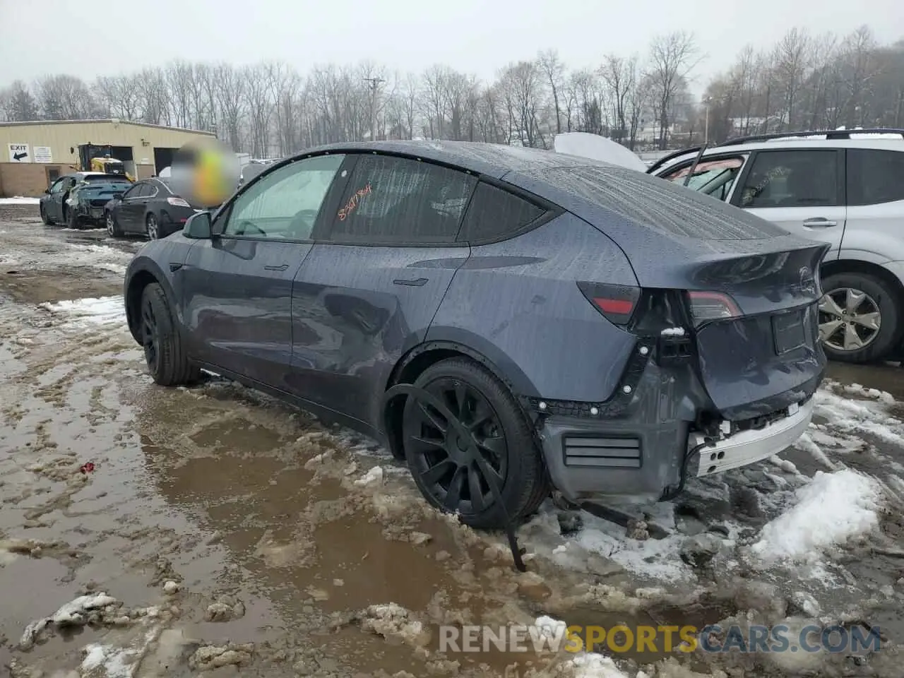 2 Photograph of a damaged car 7SAYGDEEXPA028247 TESLA MODEL Y 2023