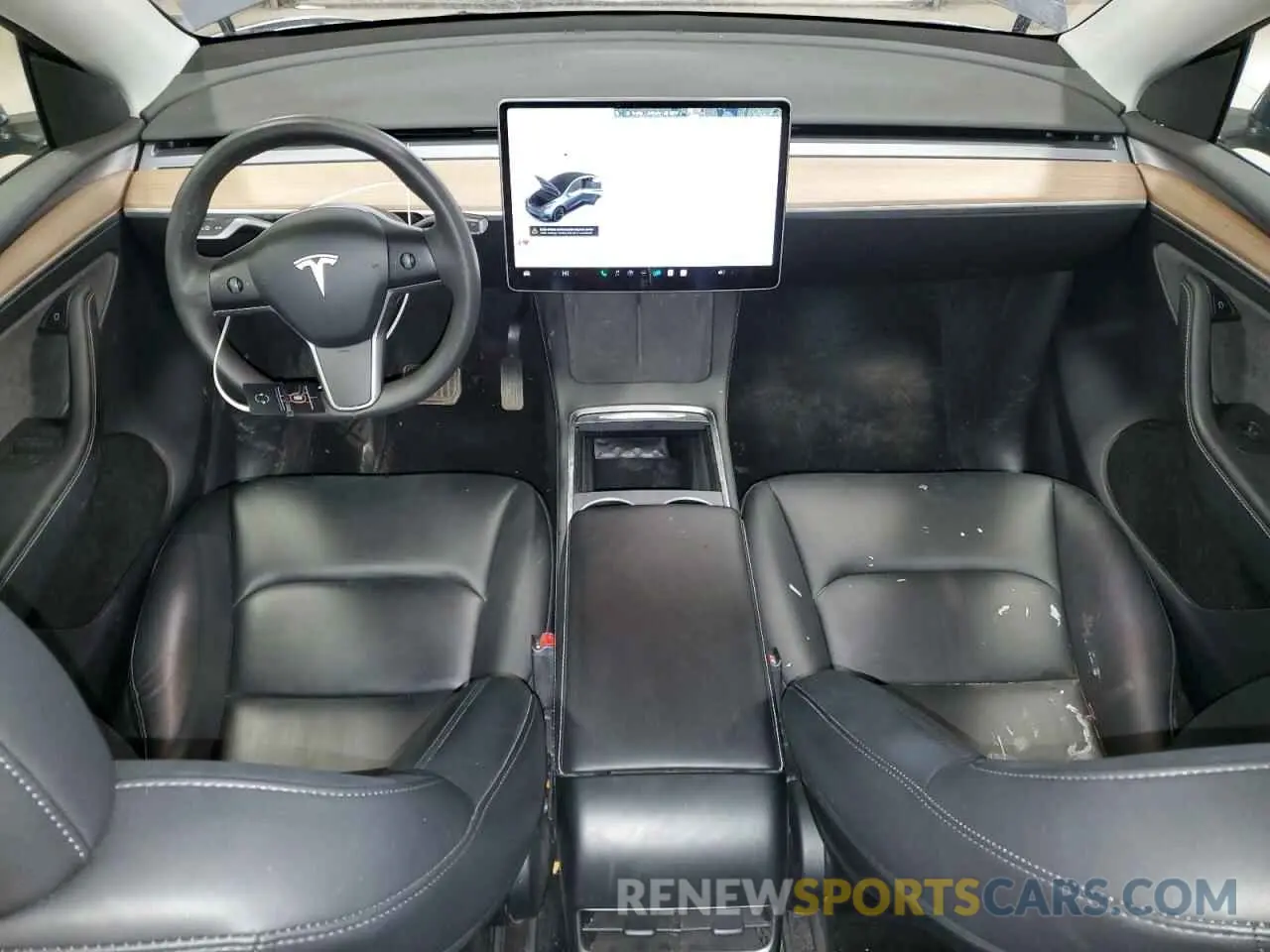 8 Photograph of a damaged car 7SAYGDEEXPA074208 TESLA MODEL Y 2023