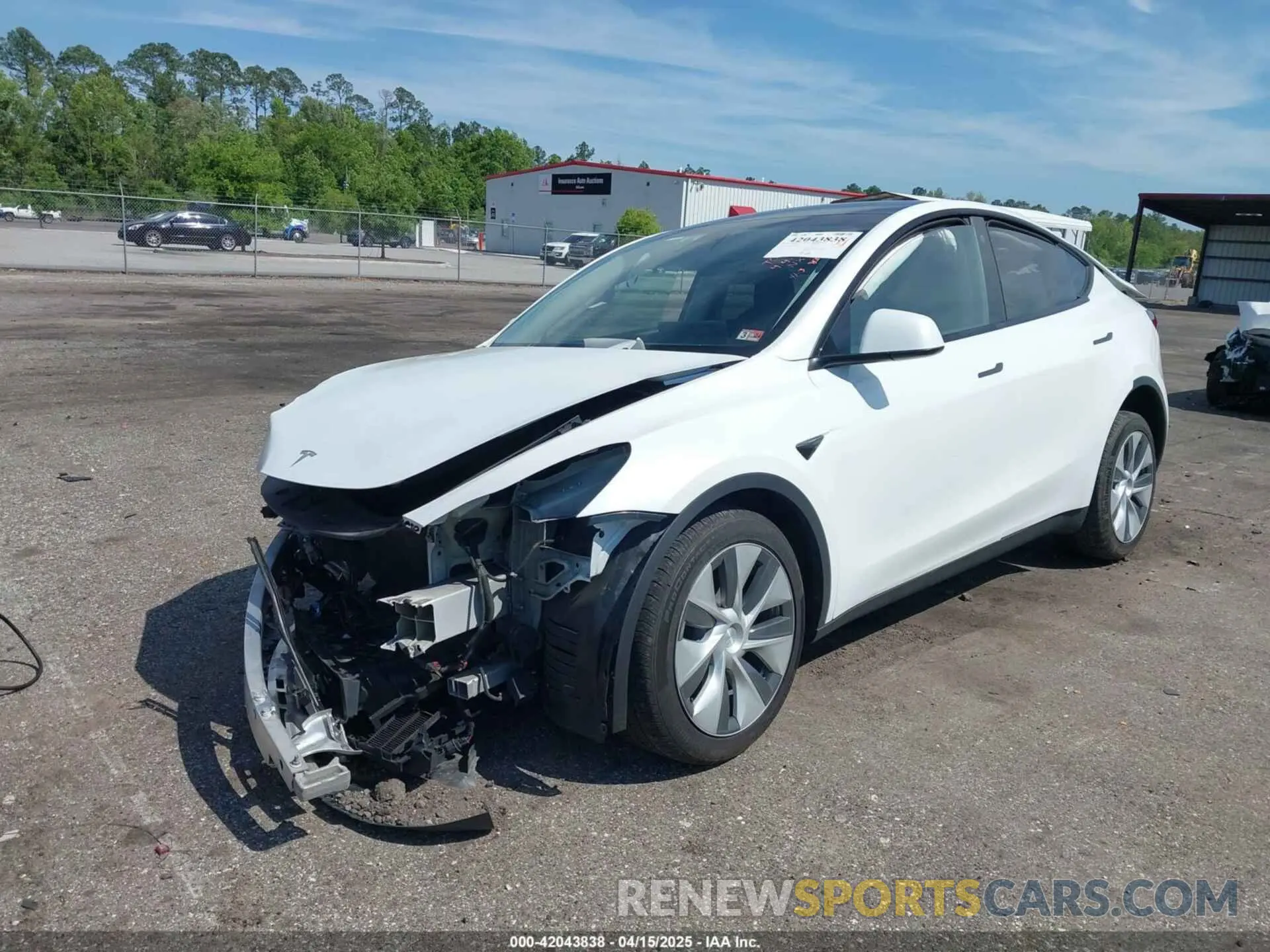 2 Photograph of a damaged car 7SAYGDEEXPA093759 TESLA MODEL Y 2023