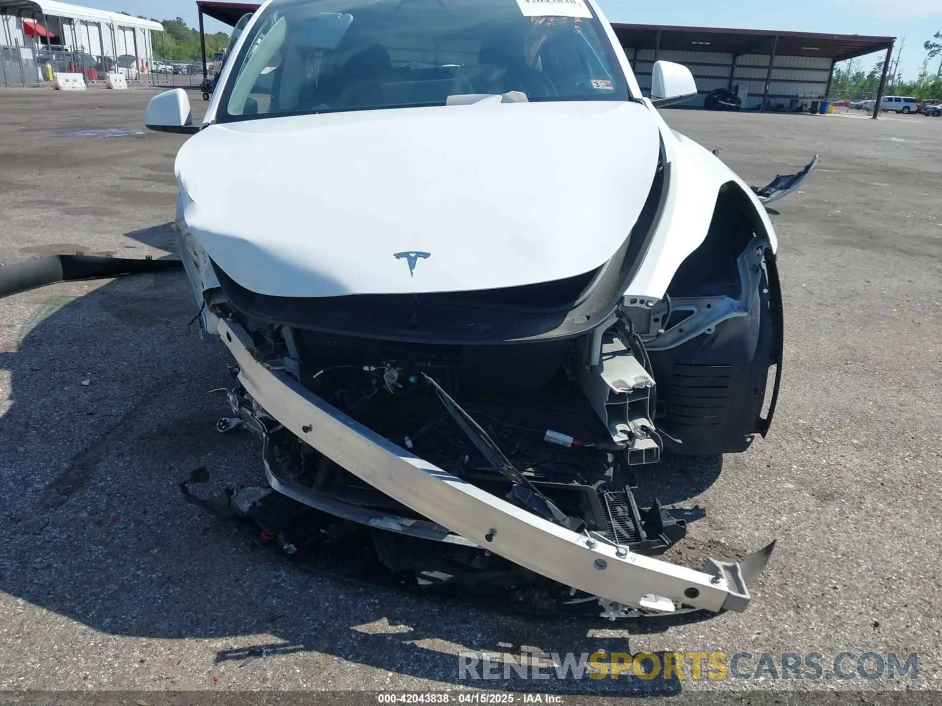 6 Photograph of a damaged car 7SAYGDEEXPA093759 TESLA MODEL Y 2023