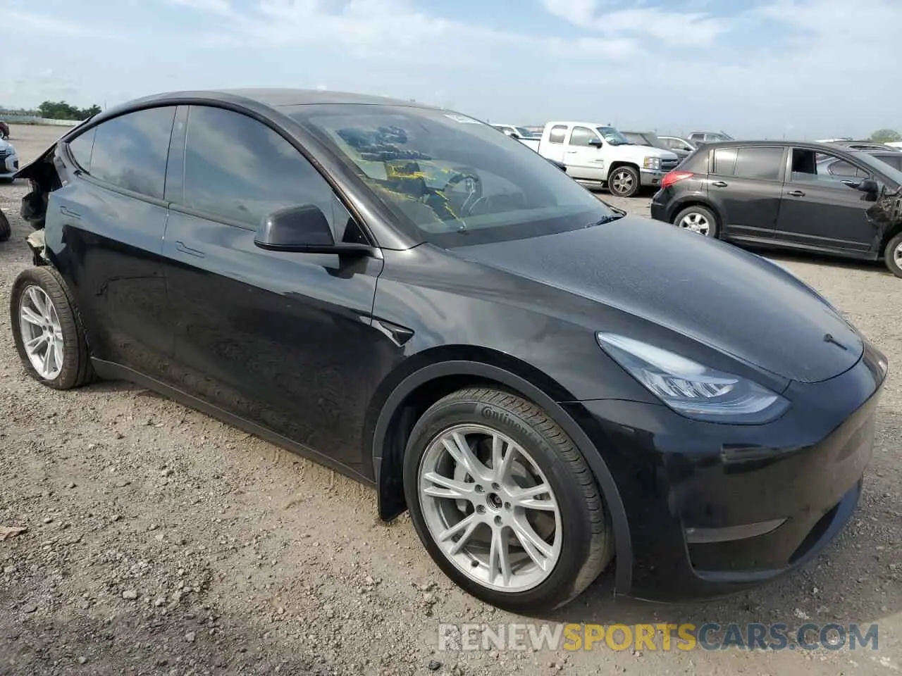4 Photograph of a damaged car 7SAYGDEEXPA096418 TESLA MODEL Y 2023