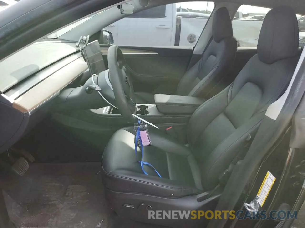 7 Photograph of a damaged car 7SAYGDEEXPA096418 TESLA MODEL Y 2023