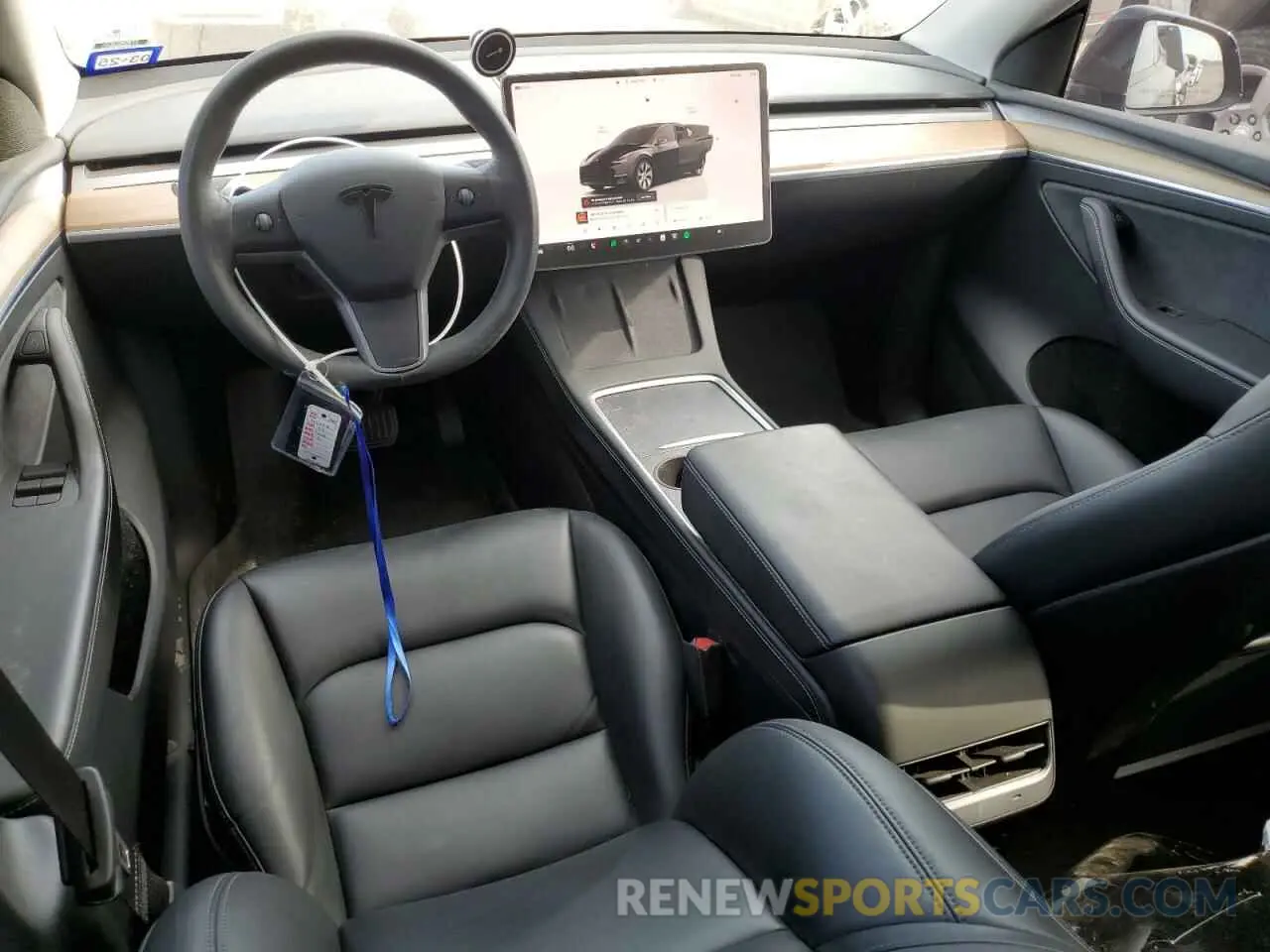 8 Photograph of a damaged car 7SAYGDEEXPA096418 TESLA MODEL Y 2023