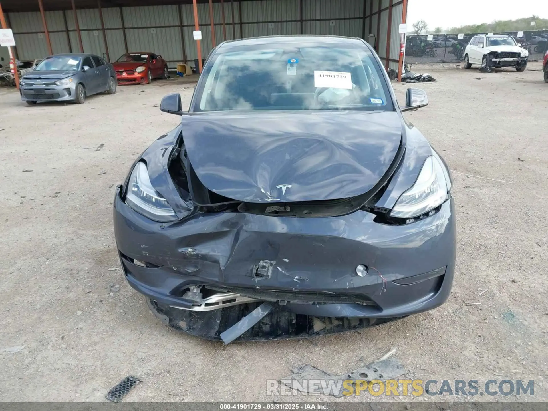 11 Фотография поврежденного автомобиля 7SAYGDEEXPA124203 TESLA MODEL Y 2023