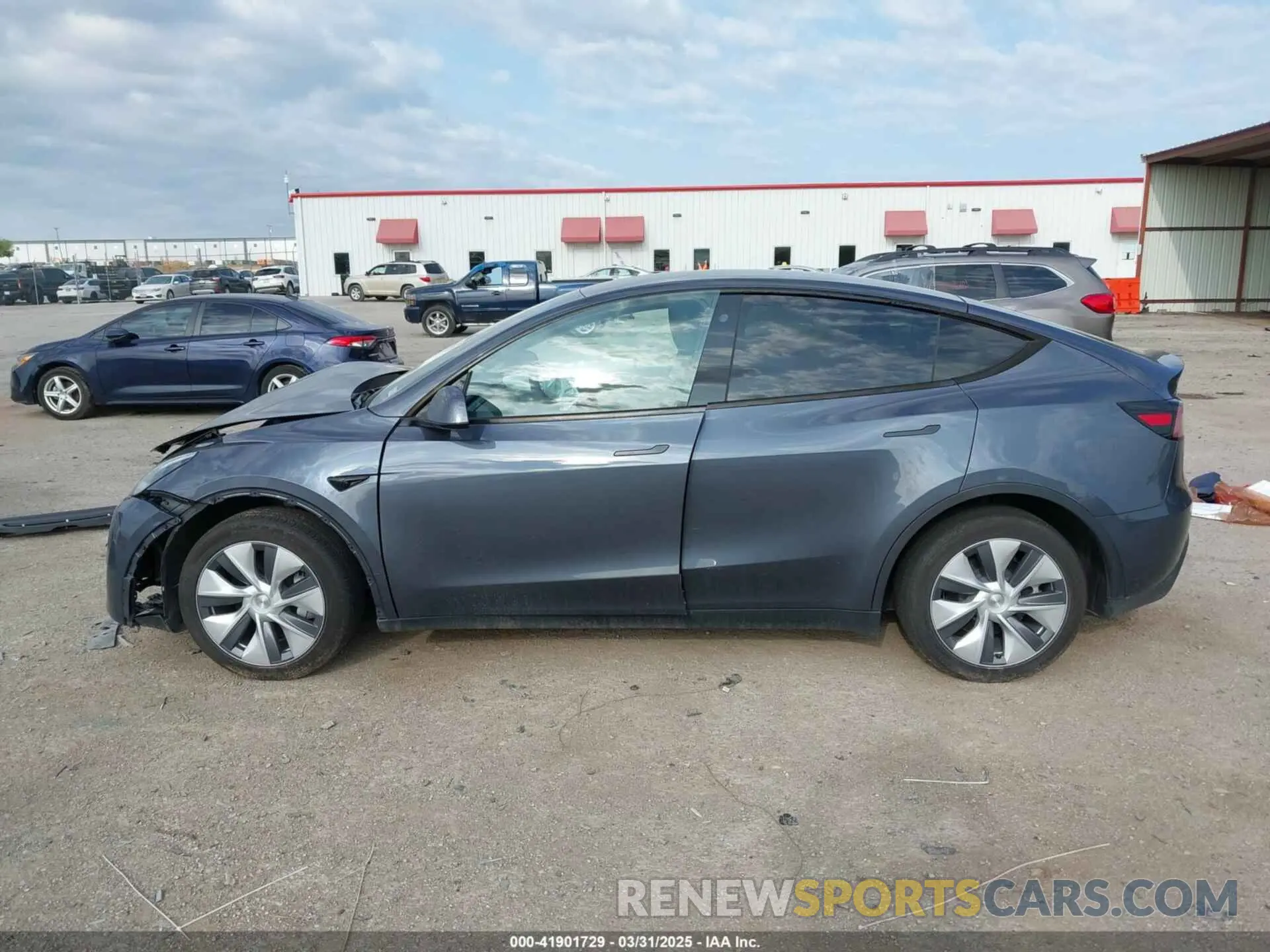13 Фотография поврежденного автомобиля 7SAYGDEEXPA124203 TESLA MODEL Y 2023