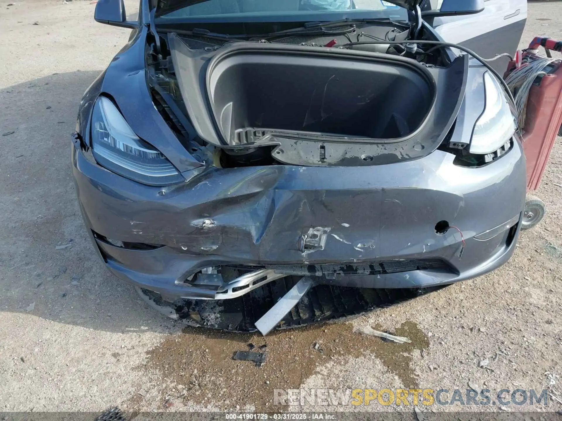 6 Фотография поврежденного автомобиля 7SAYGDEEXPA124203 TESLA MODEL Y 2023