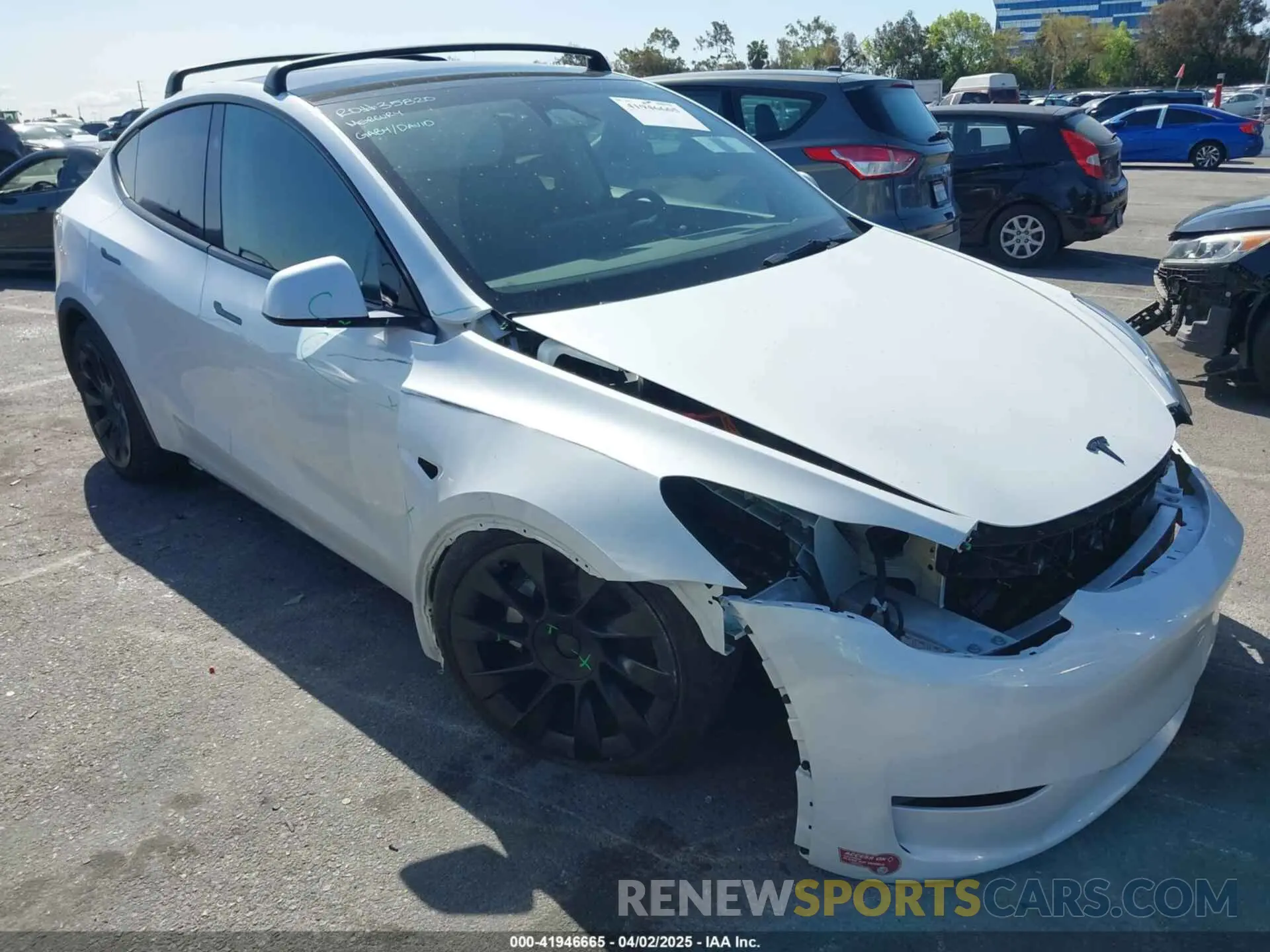 13 Фотография поврежденного автомобиля 7SAYGDEEXPA152986 TESLA MODEL Y 2023