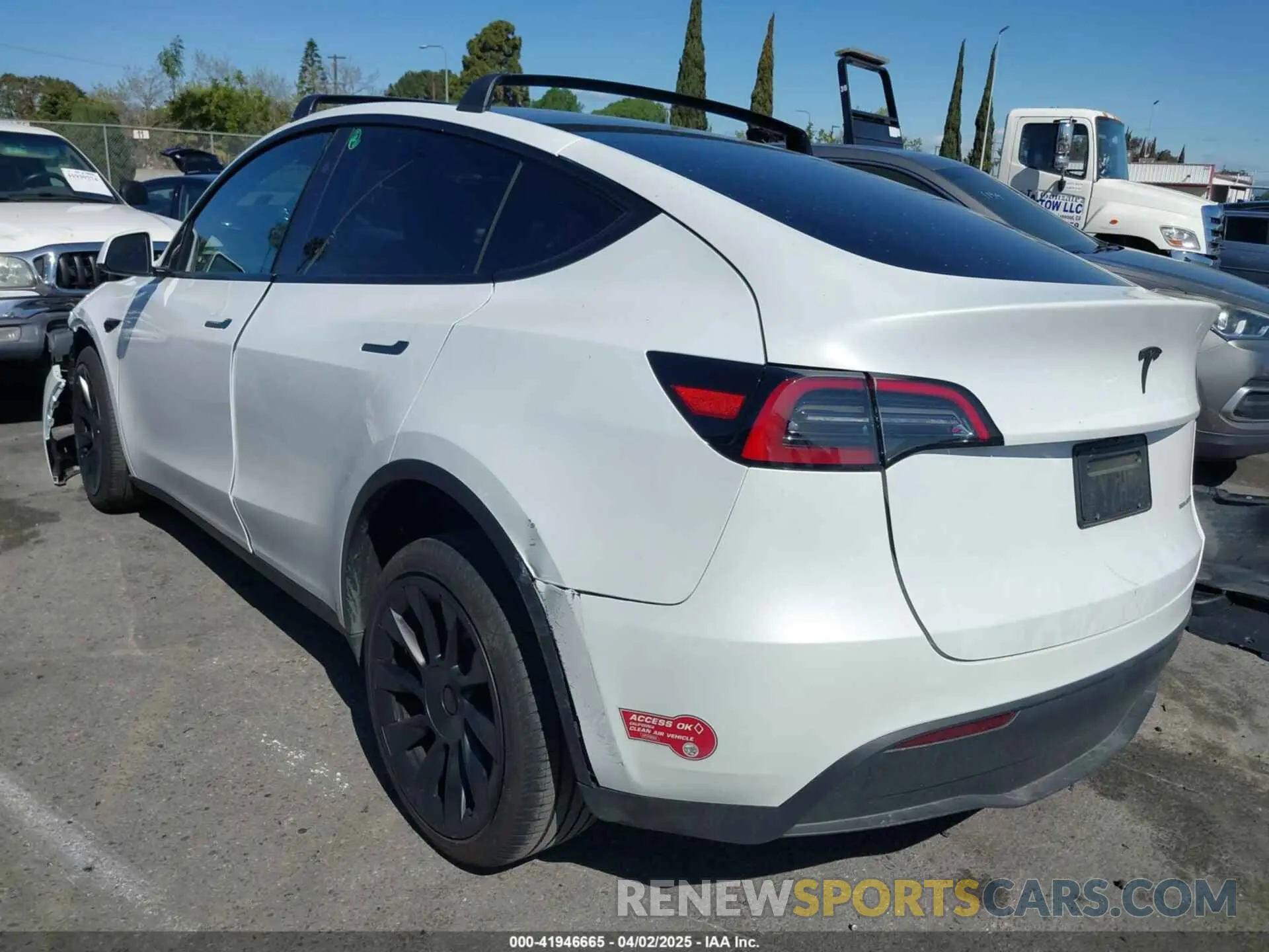 3 Фотография поврежденного автомобиля 7SAYGDEEXPA152986 TESLA MODEL Y 2023
