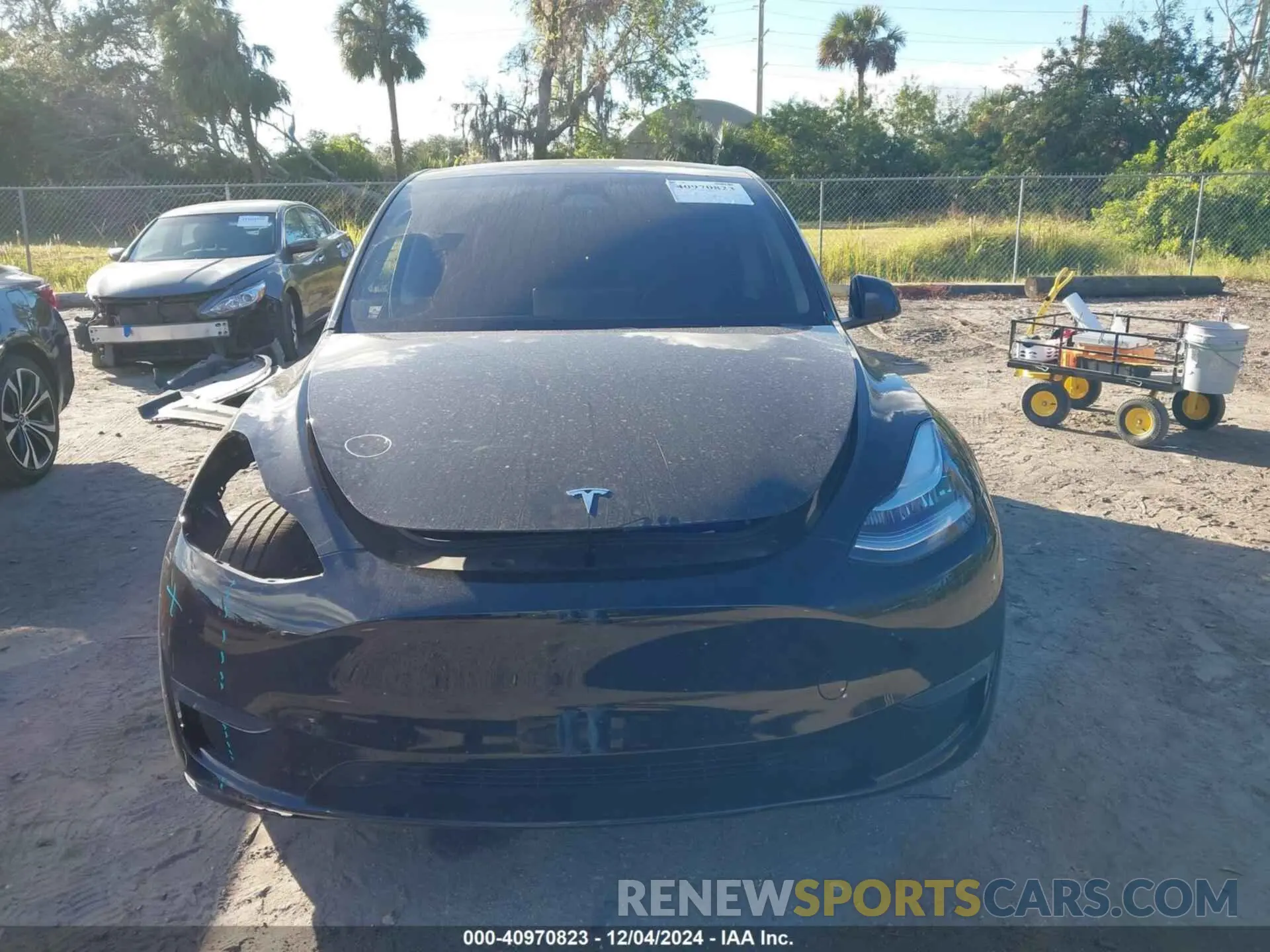12 Photograph of a damaged car 7SAYGDEEXPA157184 TESLA MODEL Y 2023
