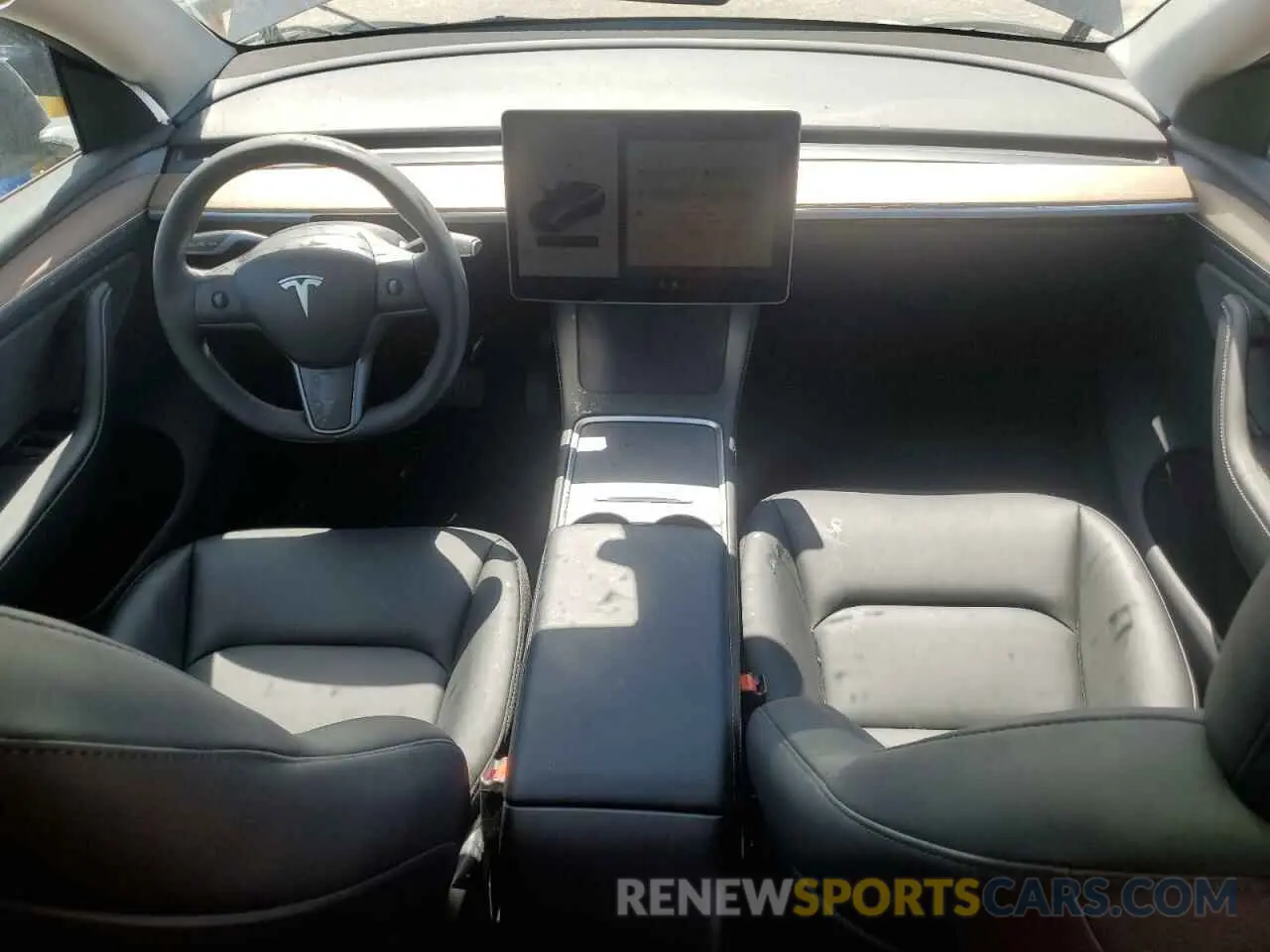 8 Photograph of a damaged car 7SAYGDEEXPA157332 TESLA MODEL Y 2023