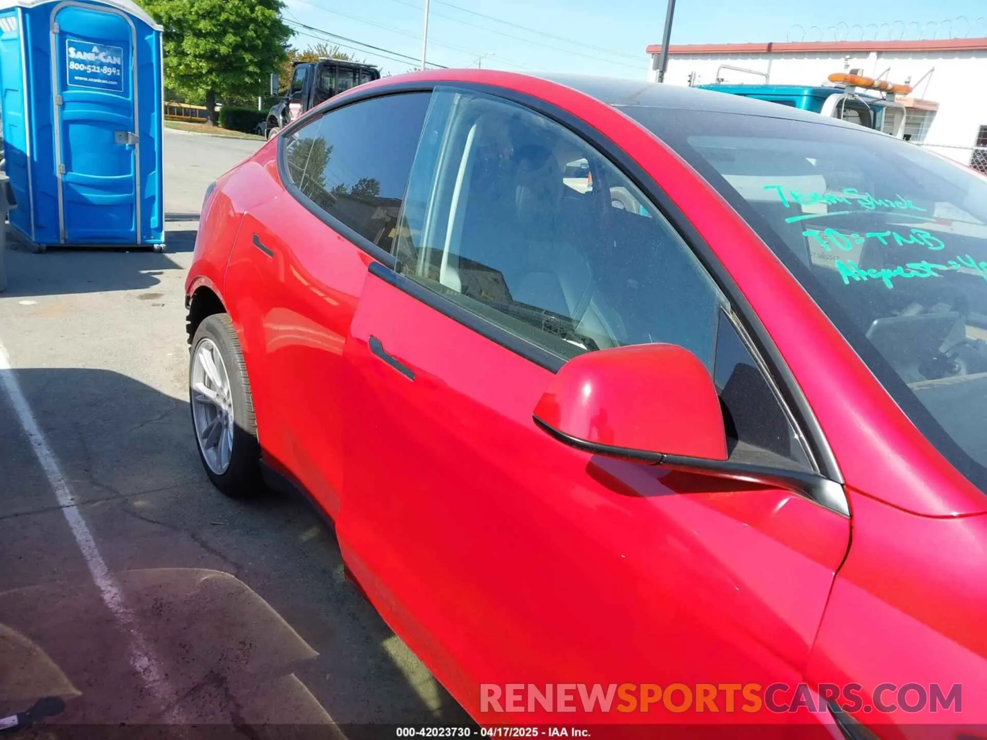 13 Фотография поврежденного автомобиля 7SAYGDEEXPA182702 TESLA MODEL Y 2023