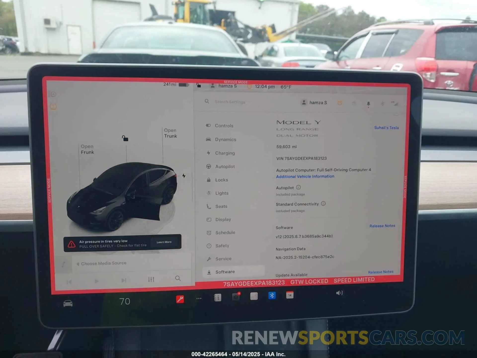 18 Photograph of a damaged car 7SAYGDEEXPA183123 TESLA MODEL Y 2023