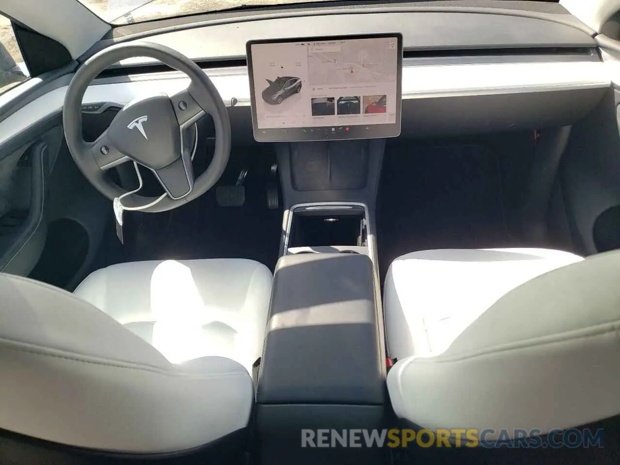 8 Photograph of a damaged car 7SAYGDEEXPA188483 TESLA MODEL Y 2023