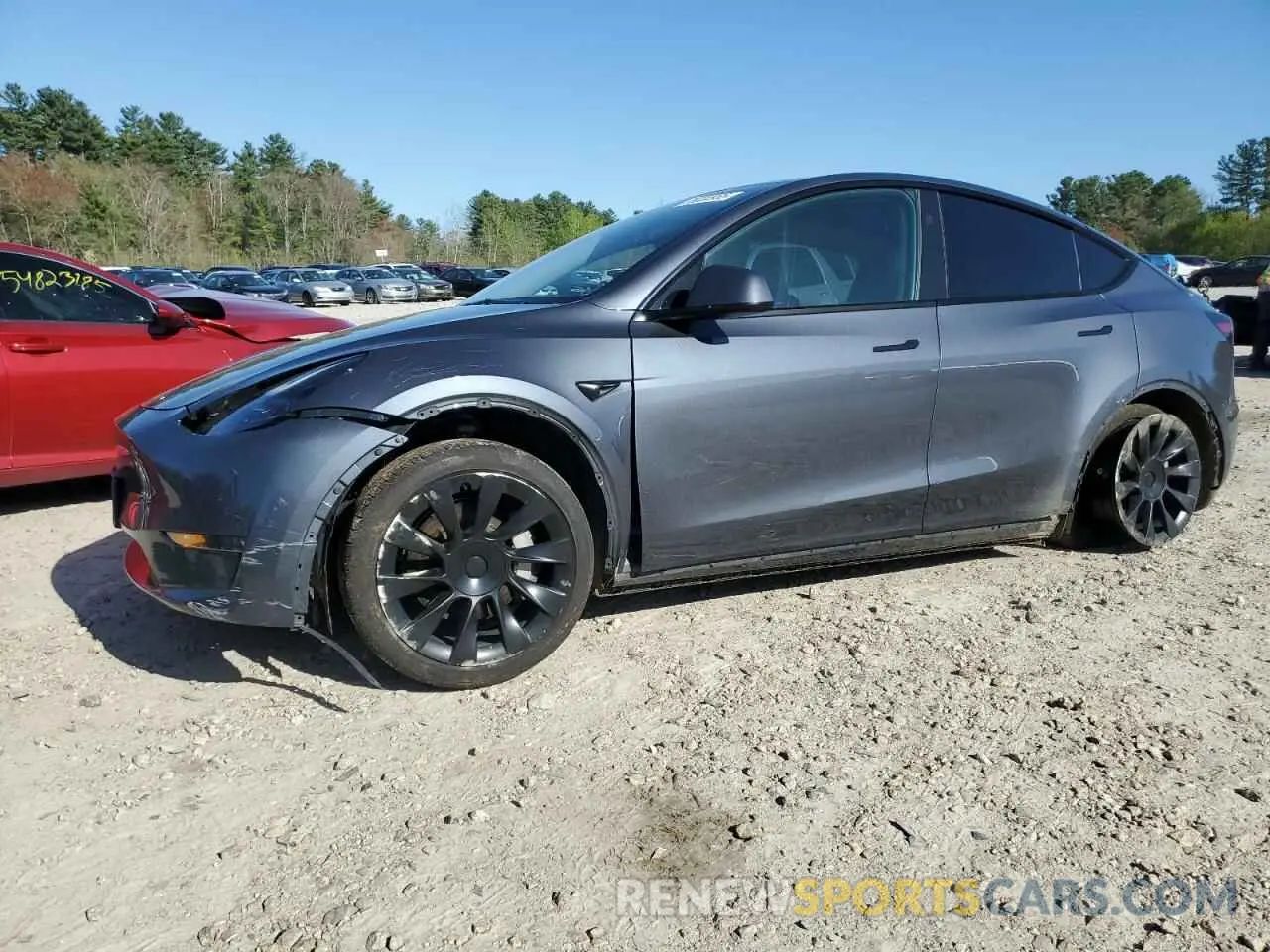 1 Фотография поврежденного автомобиля 7SAYGDEEXPA192923 TESLA MODEL Y 2023