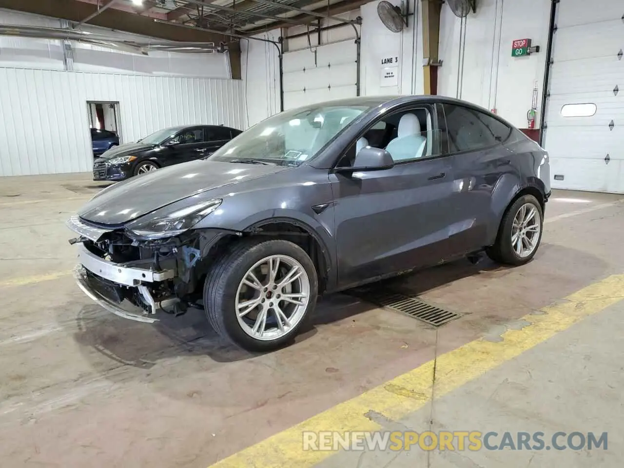1 Photograph of a damaged car 7SAYGDEEXPA209025 TESLA MODEL Y 2023