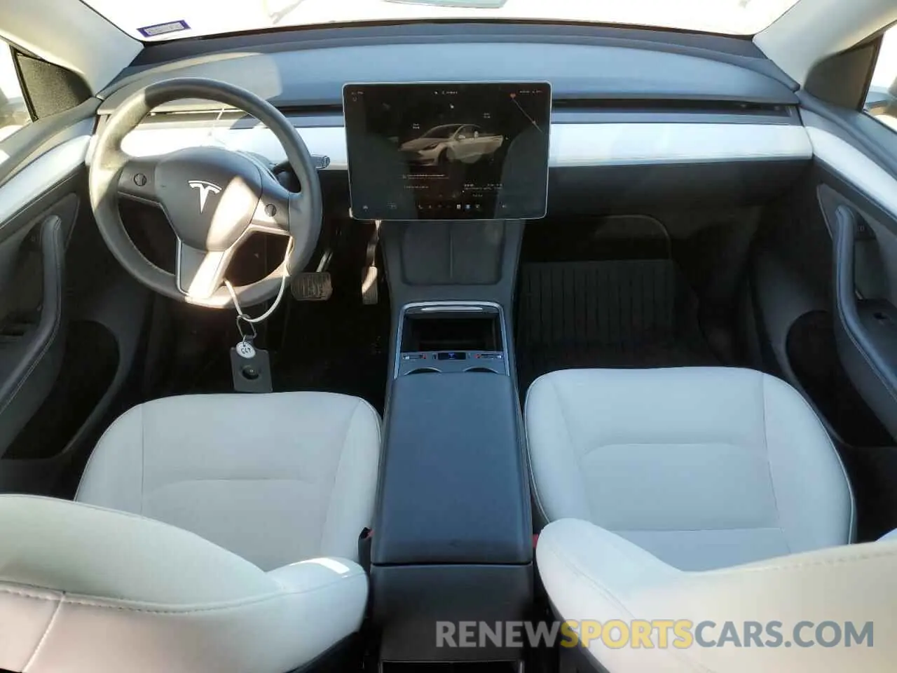 8 Фотография поврежденного автомобиля 7SAYGDEEXPF618029 TESLA MODEL Y 2023